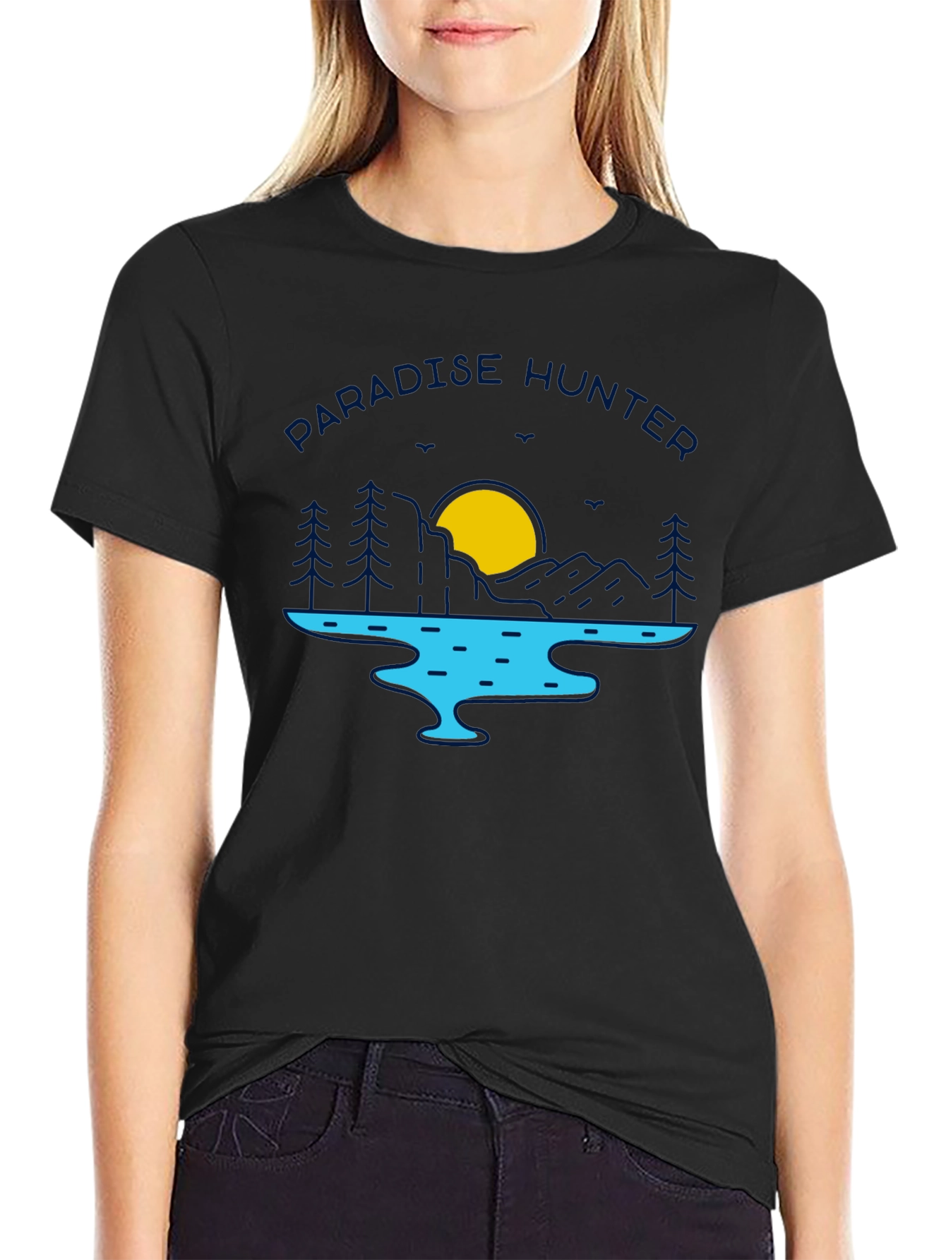 Paradise Hunter Graphic Tee