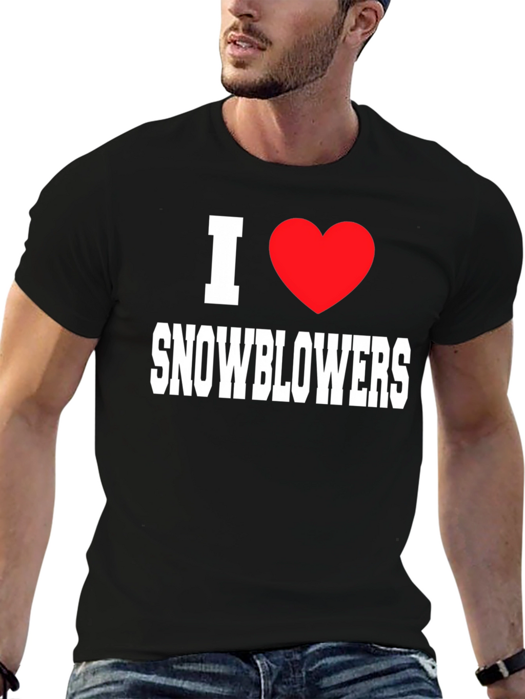 I Love Snowblowers - Graphic T-Shirt
