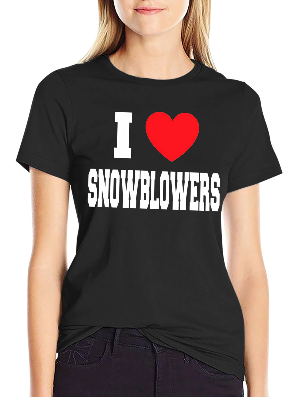 I Love Snowblowers - Graphic T-Shirt