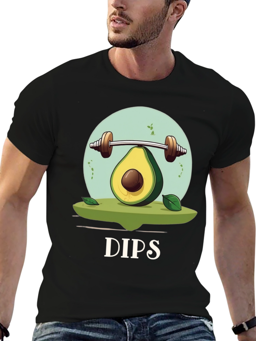 Avocado Dips Workout T-Shirt