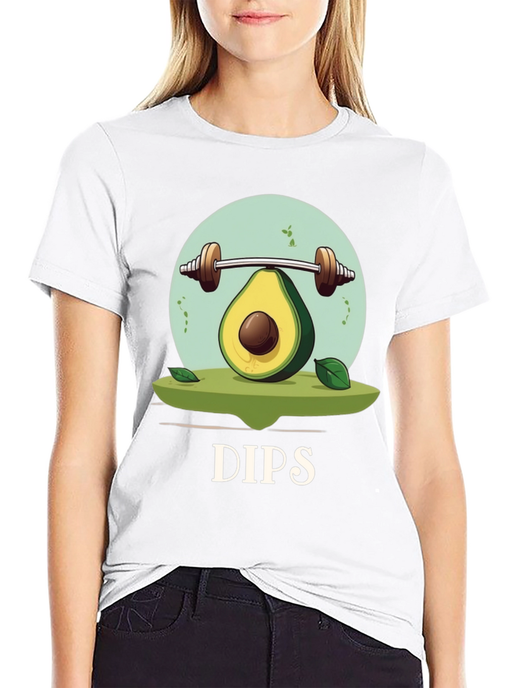 Avocado Dips Workout T-Shirt