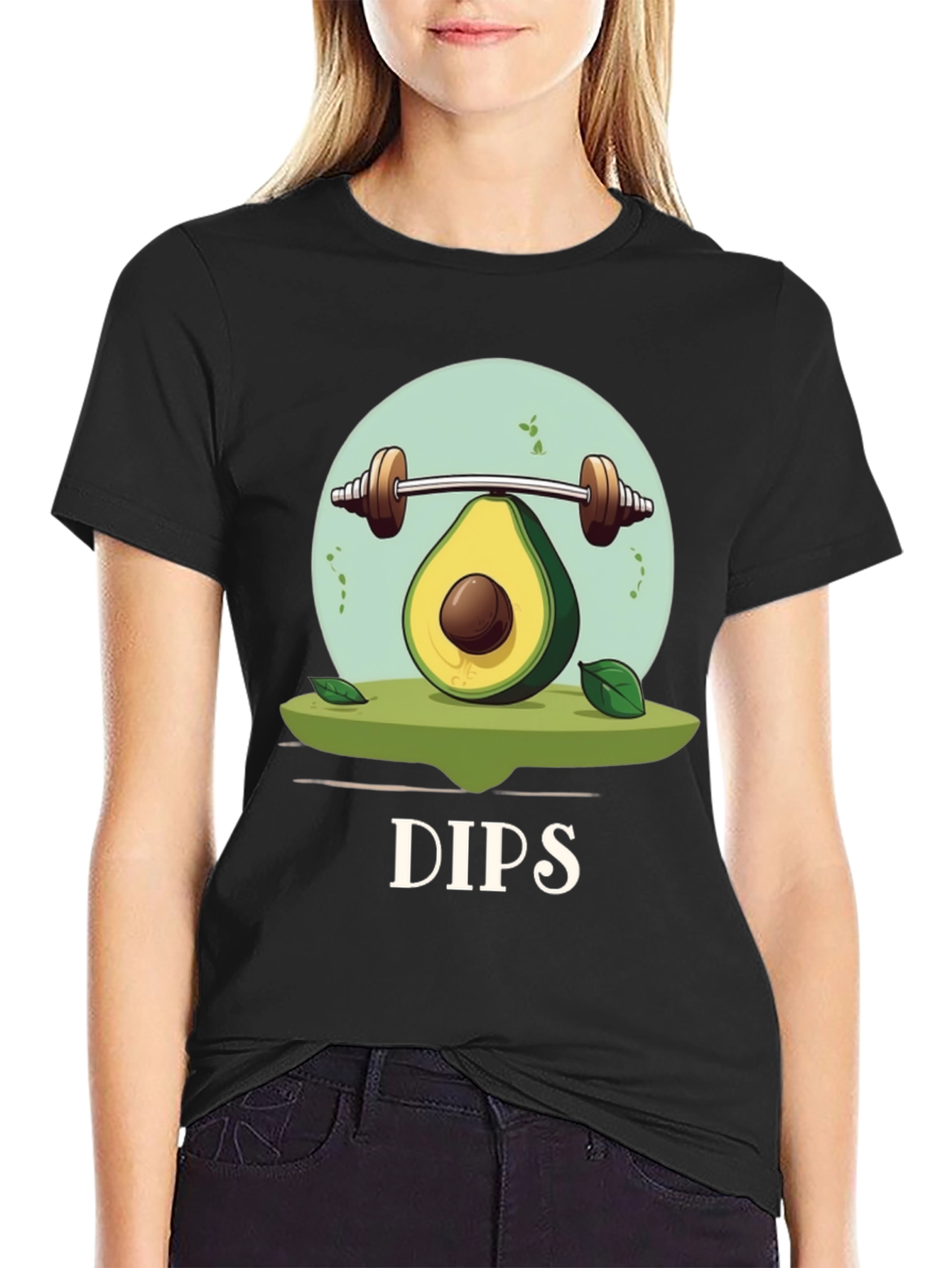 Avocado Dips Workout T-Shirt