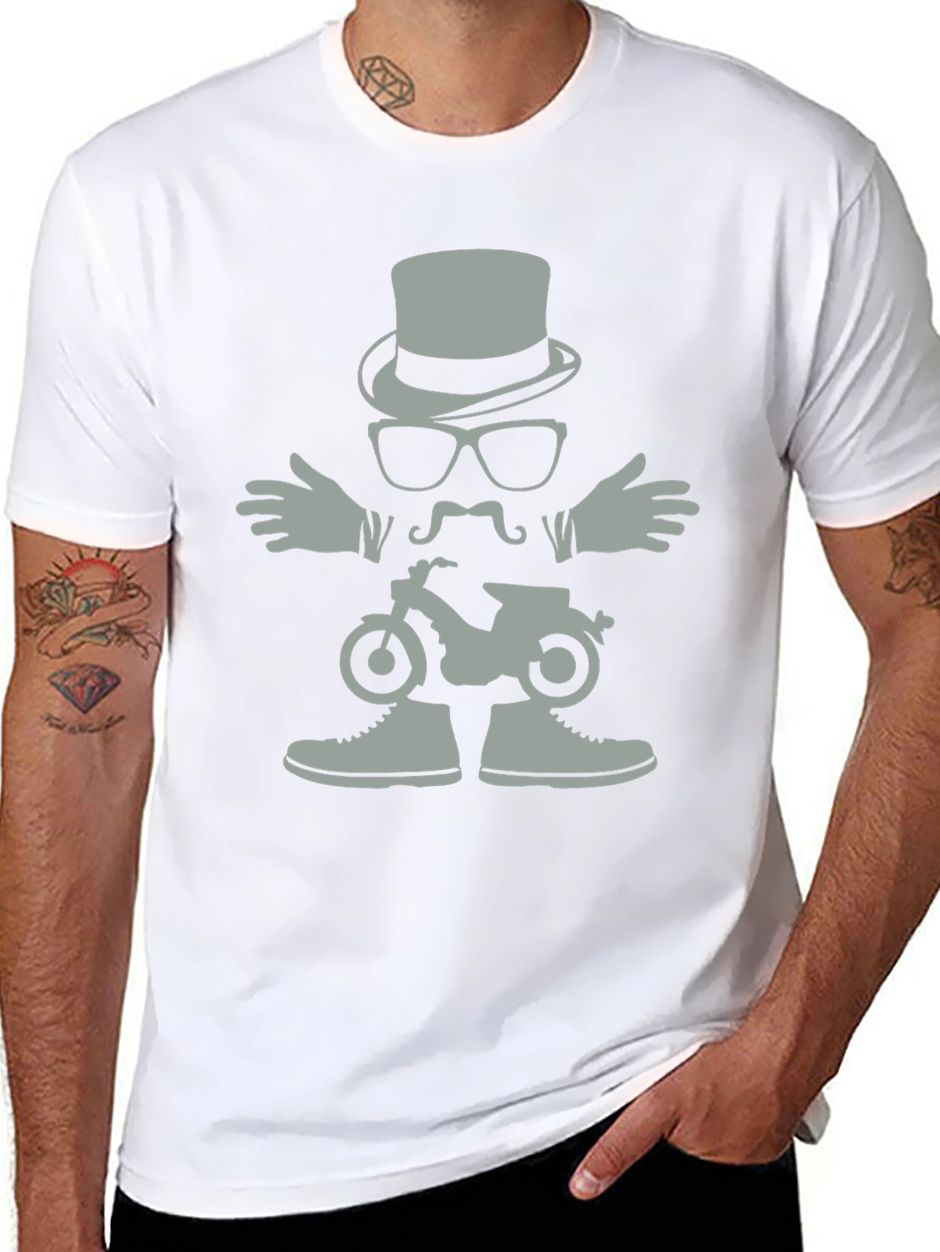 Novelty Motorcycle T-Shirt