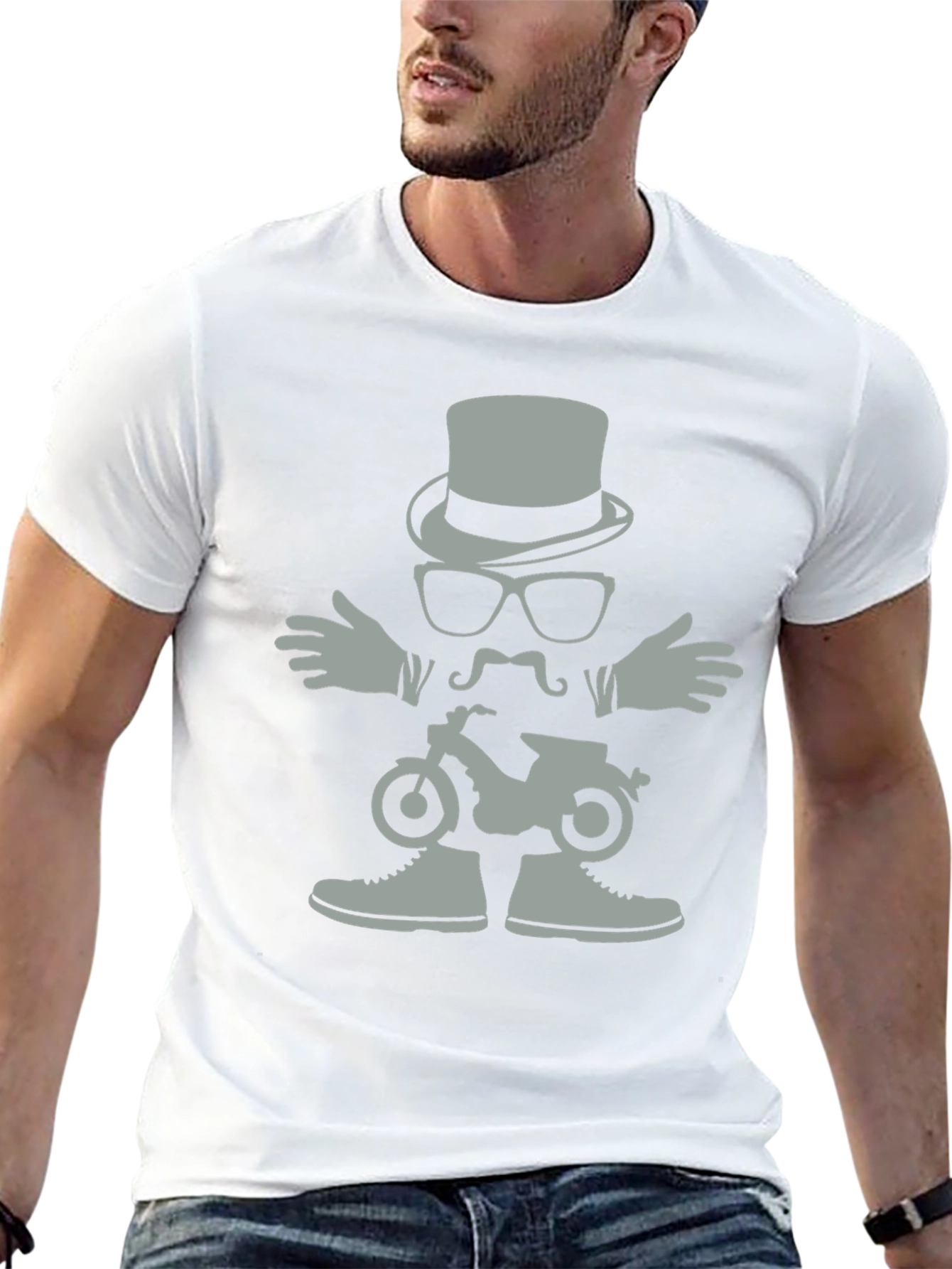 Novelty Motorcycle T-Shirt