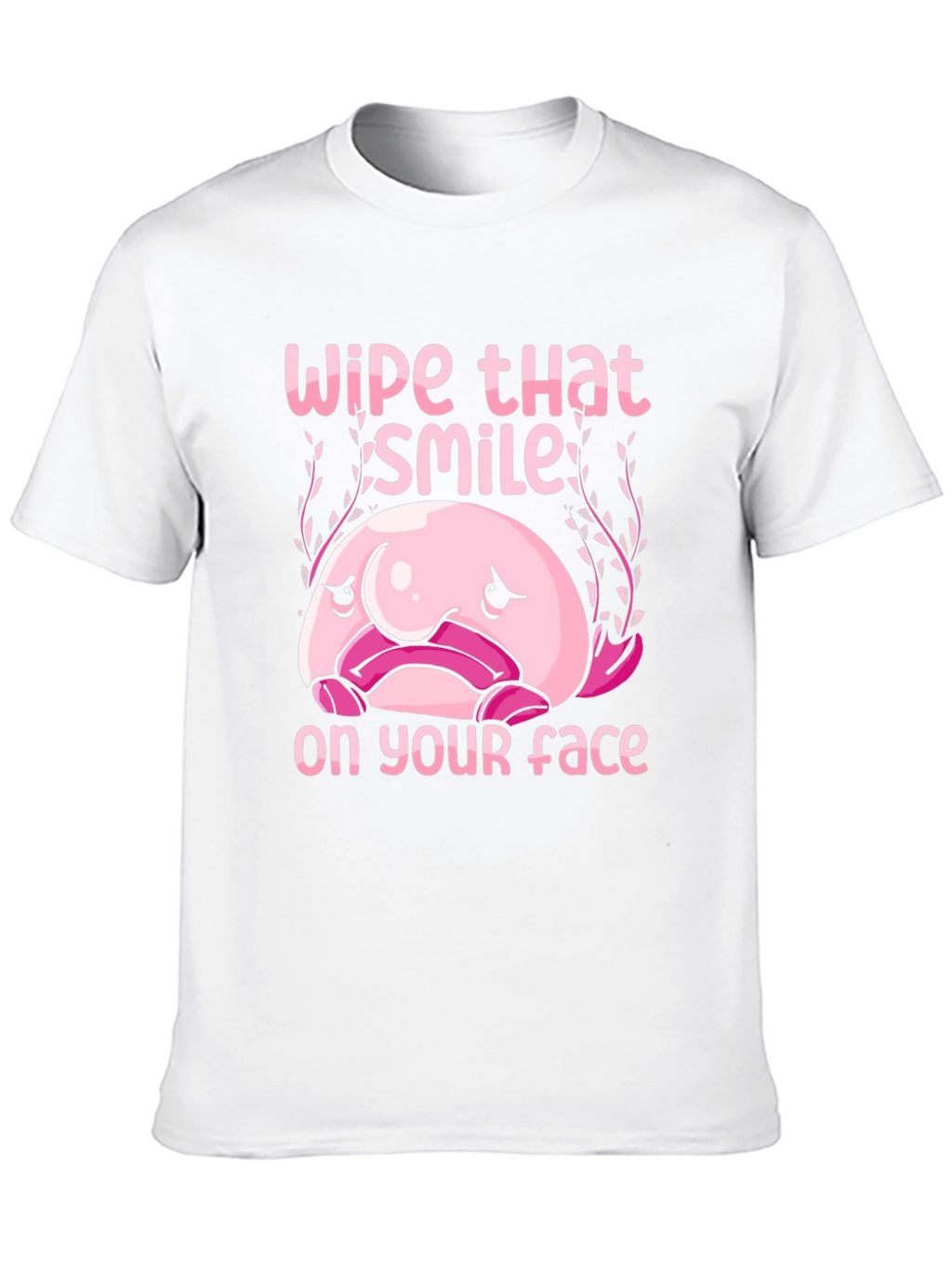 Funny Blobfish T-Shirt - Wipe That Smile Off