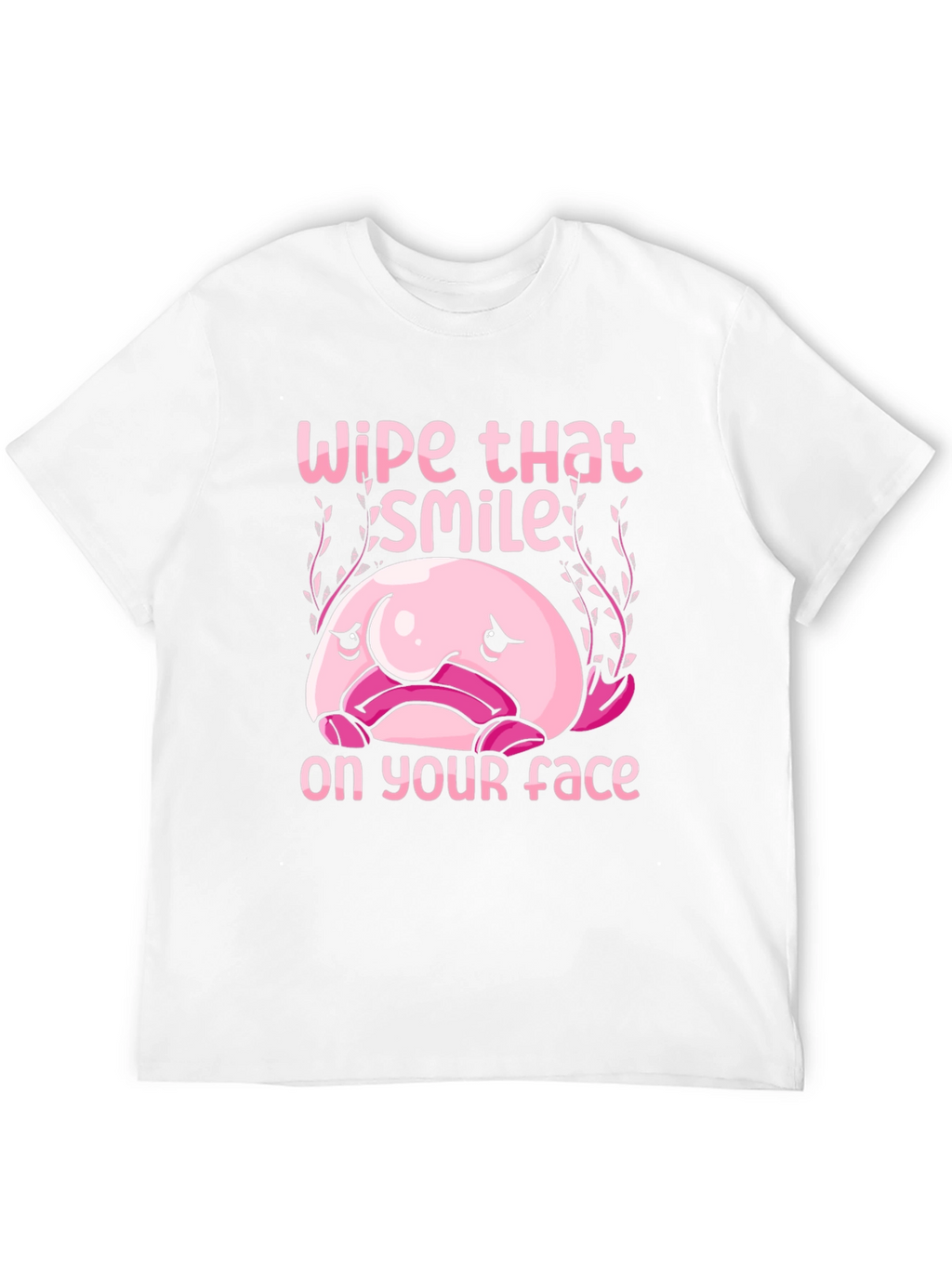 Funny Blobfish T-Shirt - Wipe That Smile Off