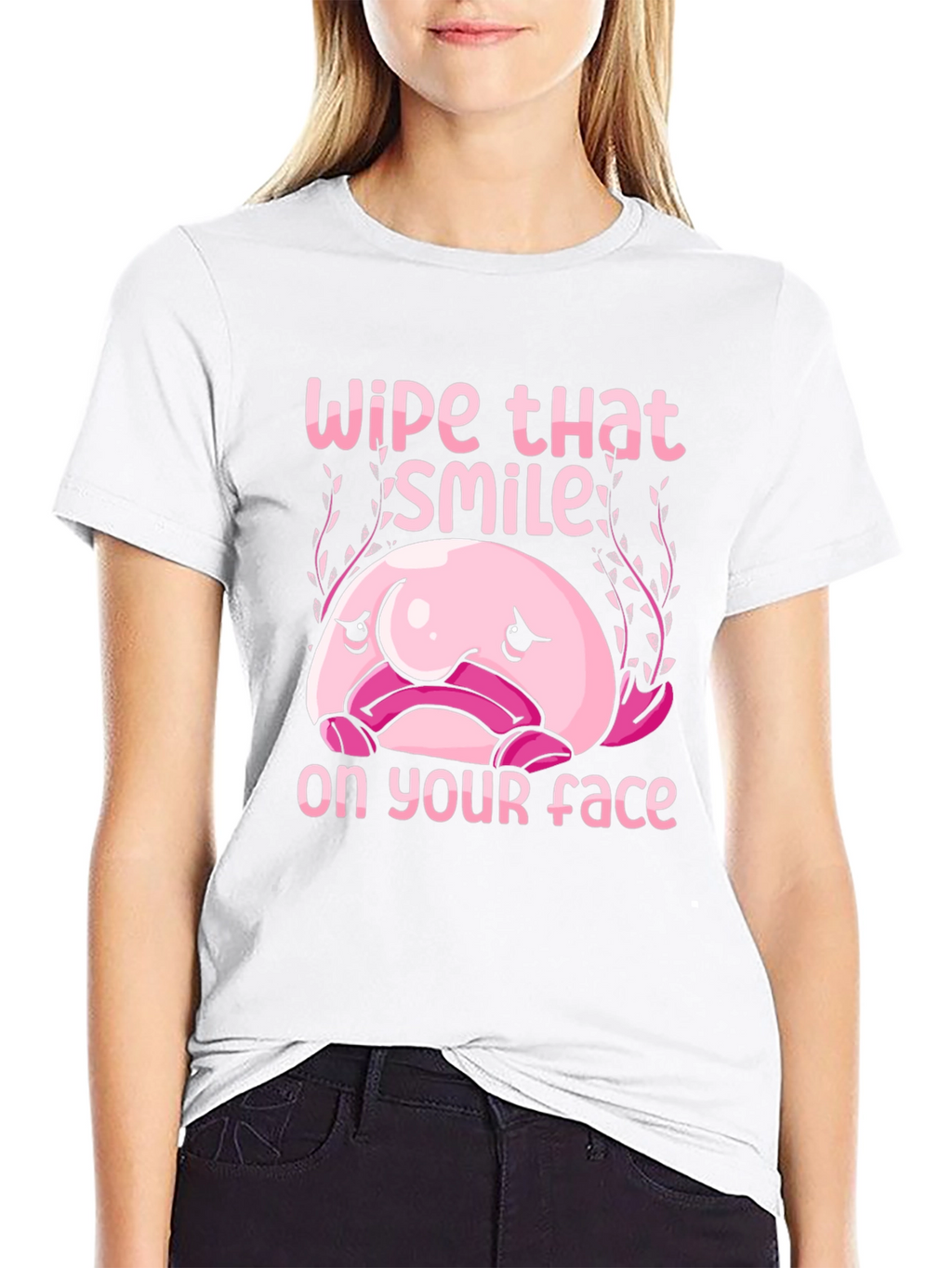 Funny Blobfish T-Shirt - Wipe That Smile Off