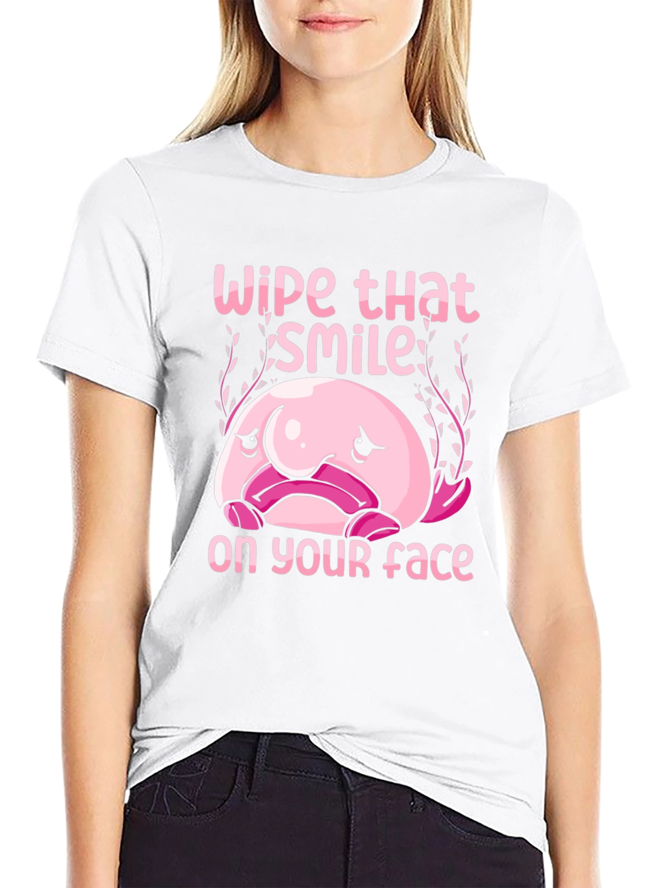 Funny Blobfish T-Shirt - Wipe That Smile Off