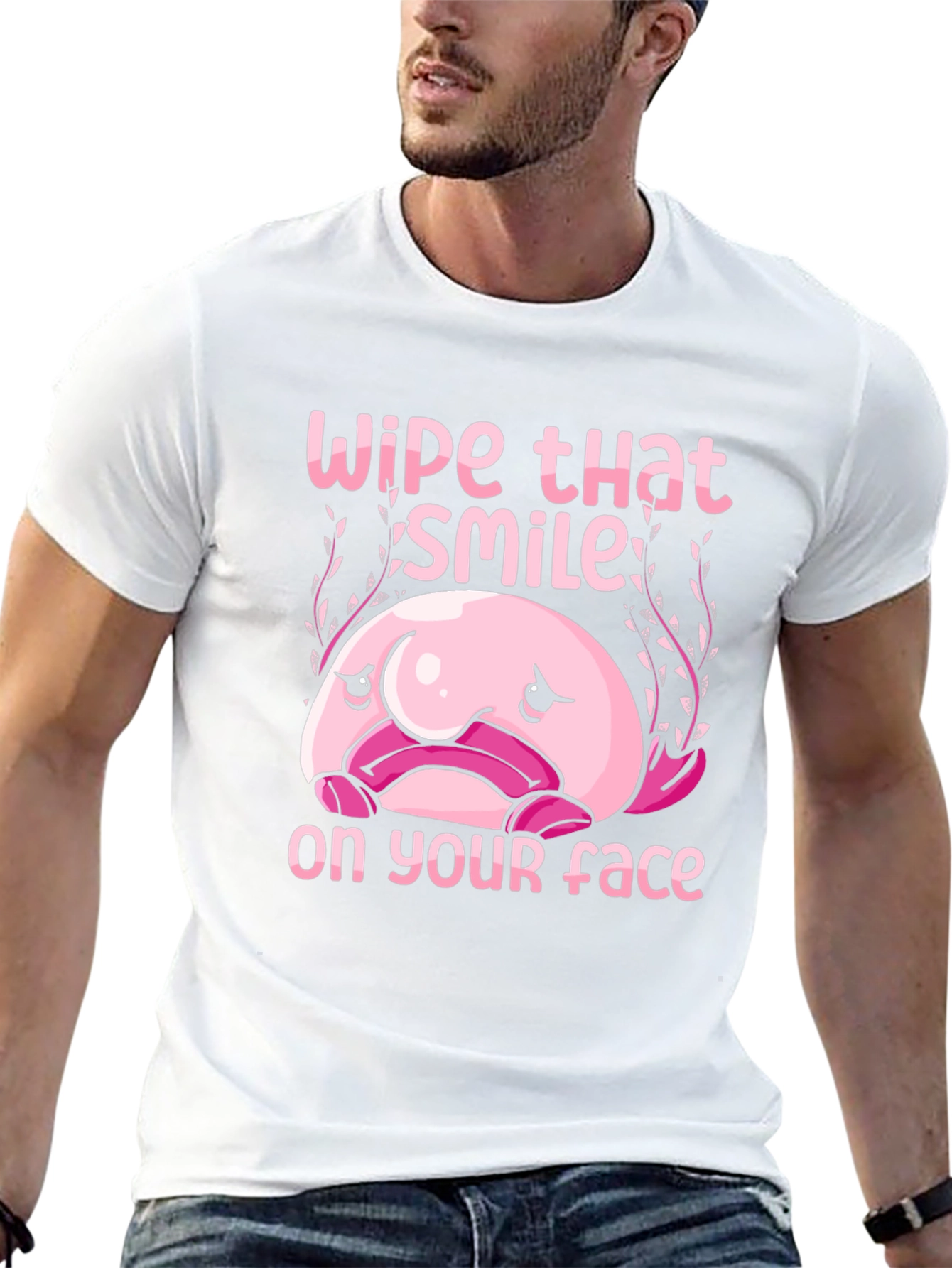 Funny Blobfish T-Shirt - Wipe That Smile Off