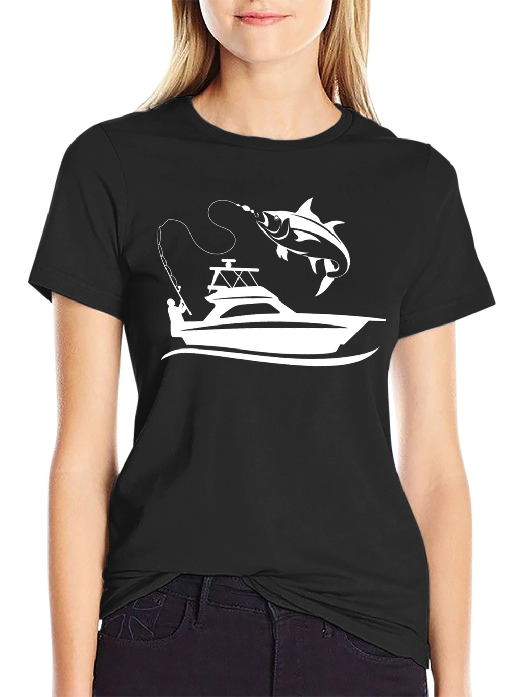 Fishing Boat Graphic Tee