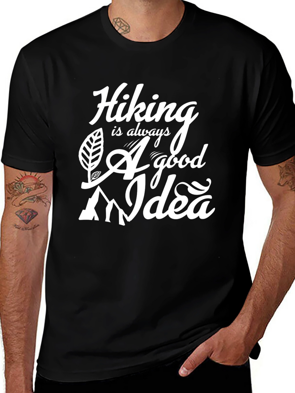 Hiking is Always A Good Idea Graphic Tee