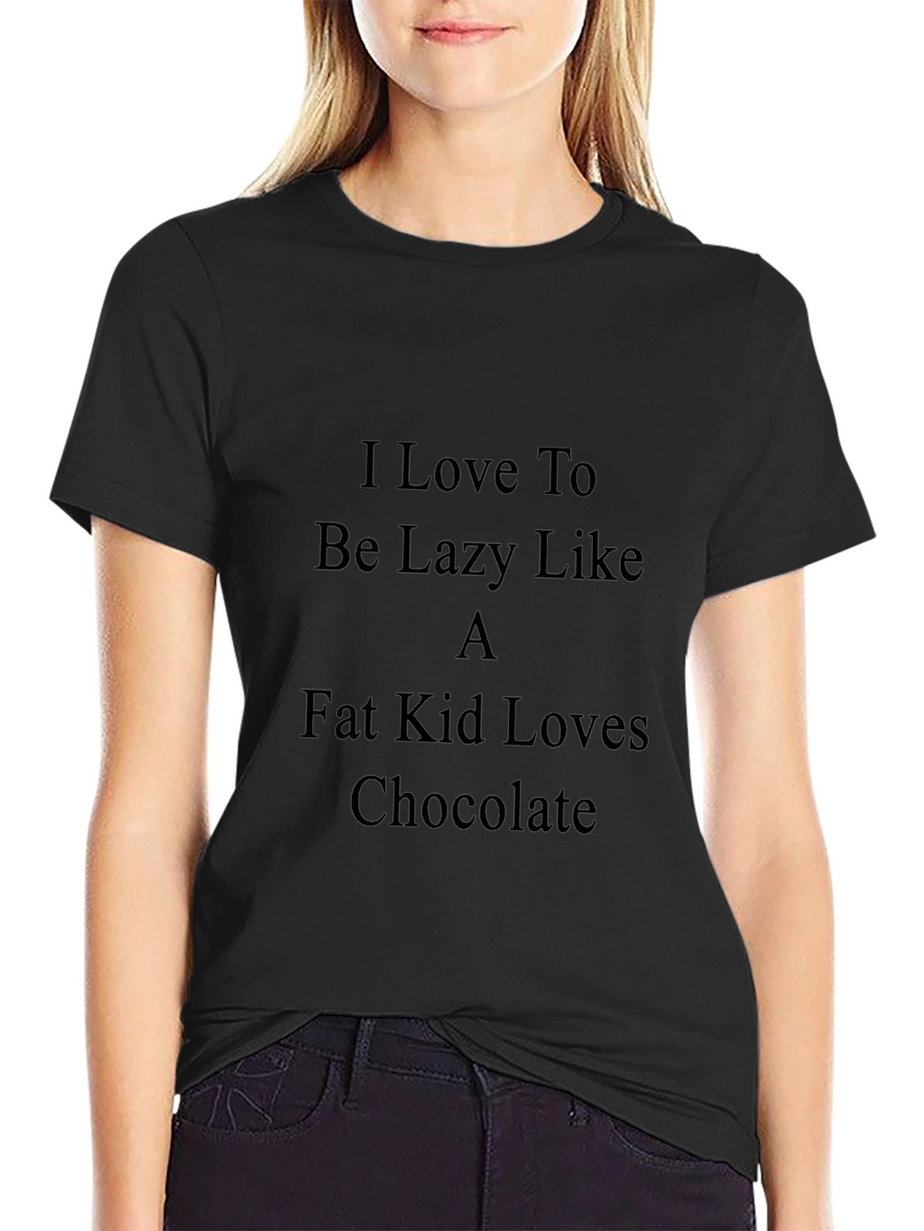 Lazy Like a Fat Kid T-Shirt
