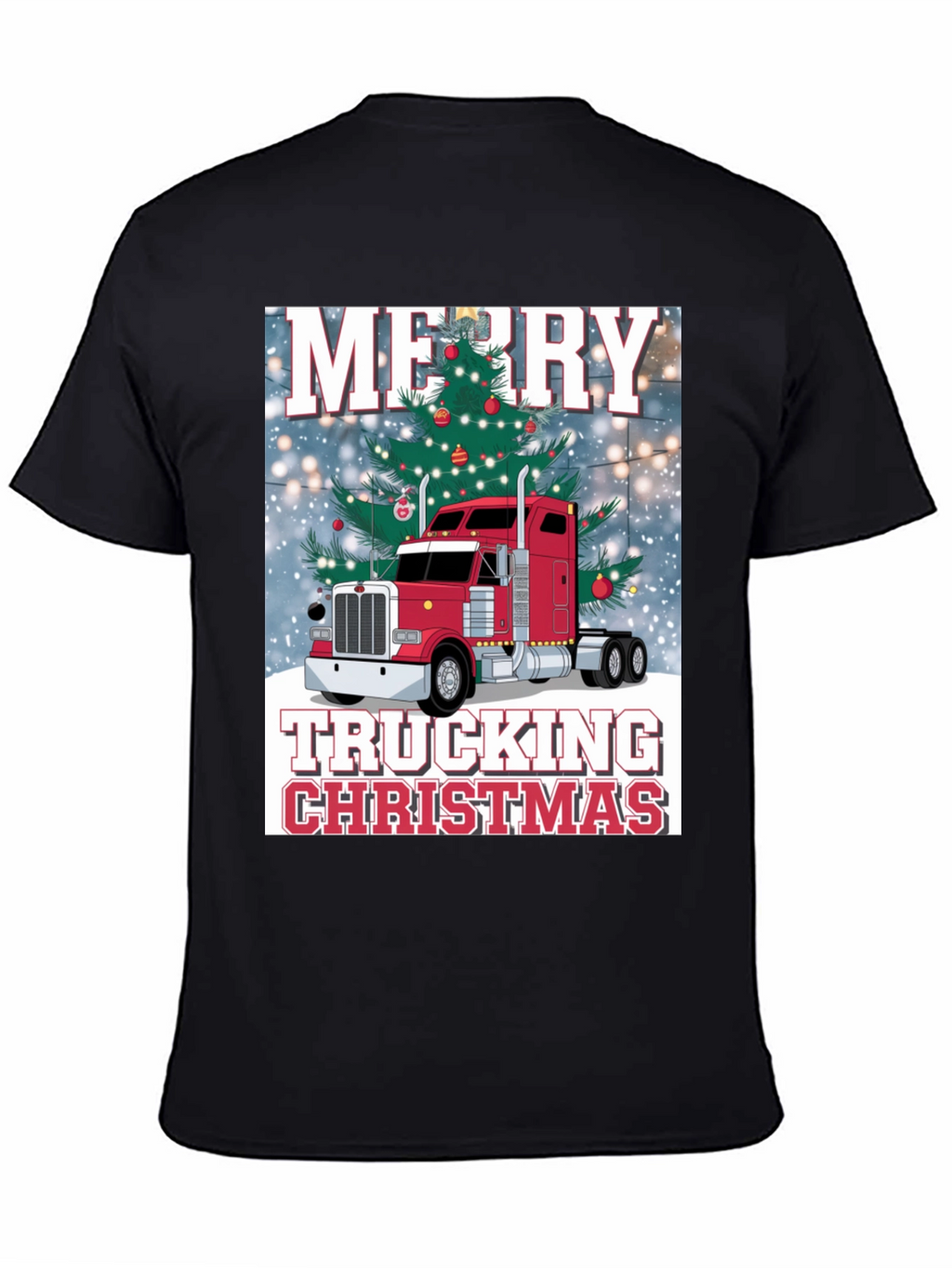 Merry Trucking Christmas T-Shirt