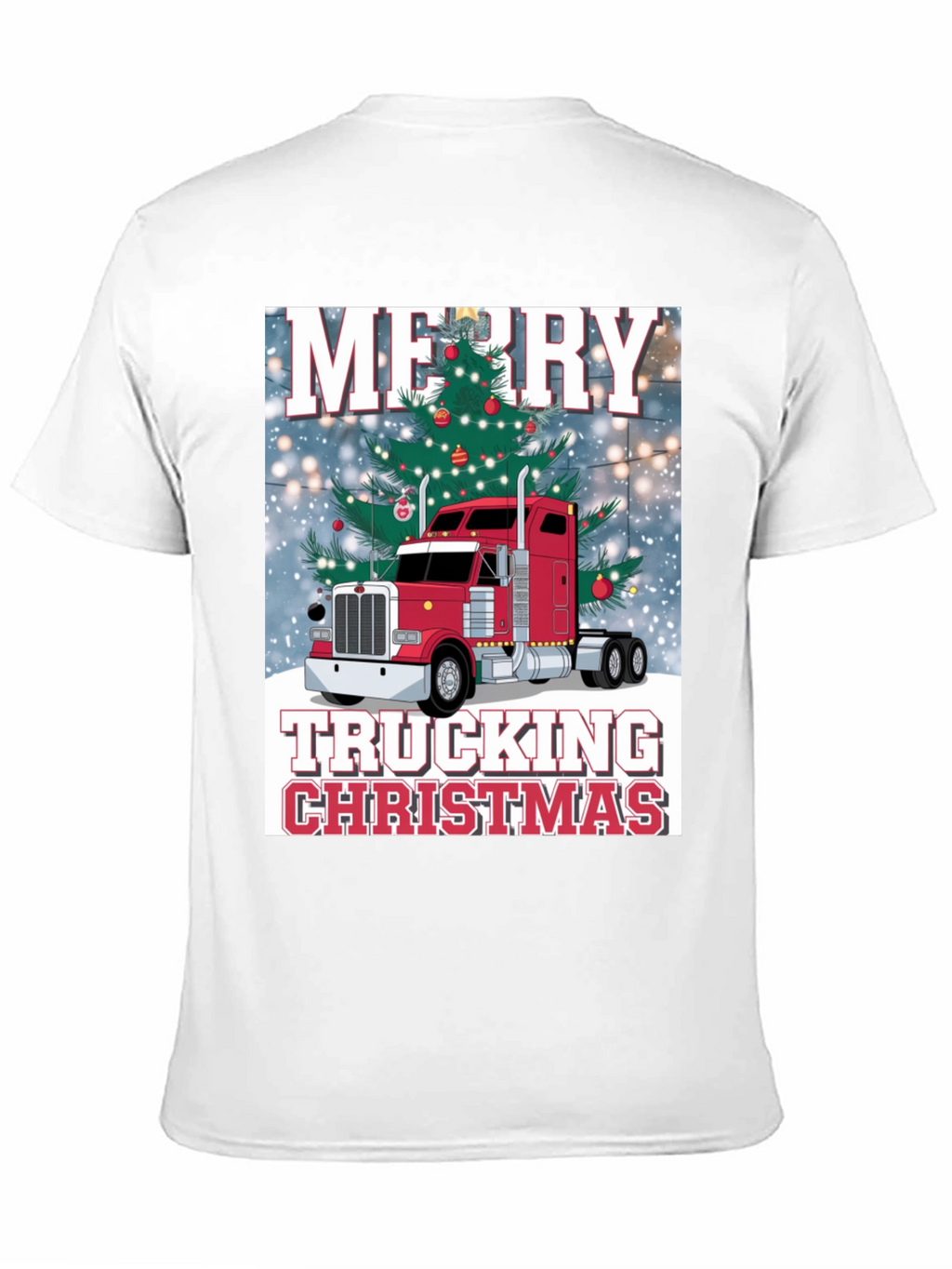 Merry Trucking Christmas T-Shirt