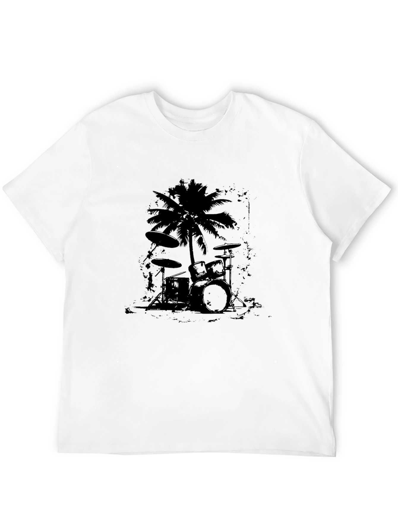 Palm Tree Drum Set T-Shirt