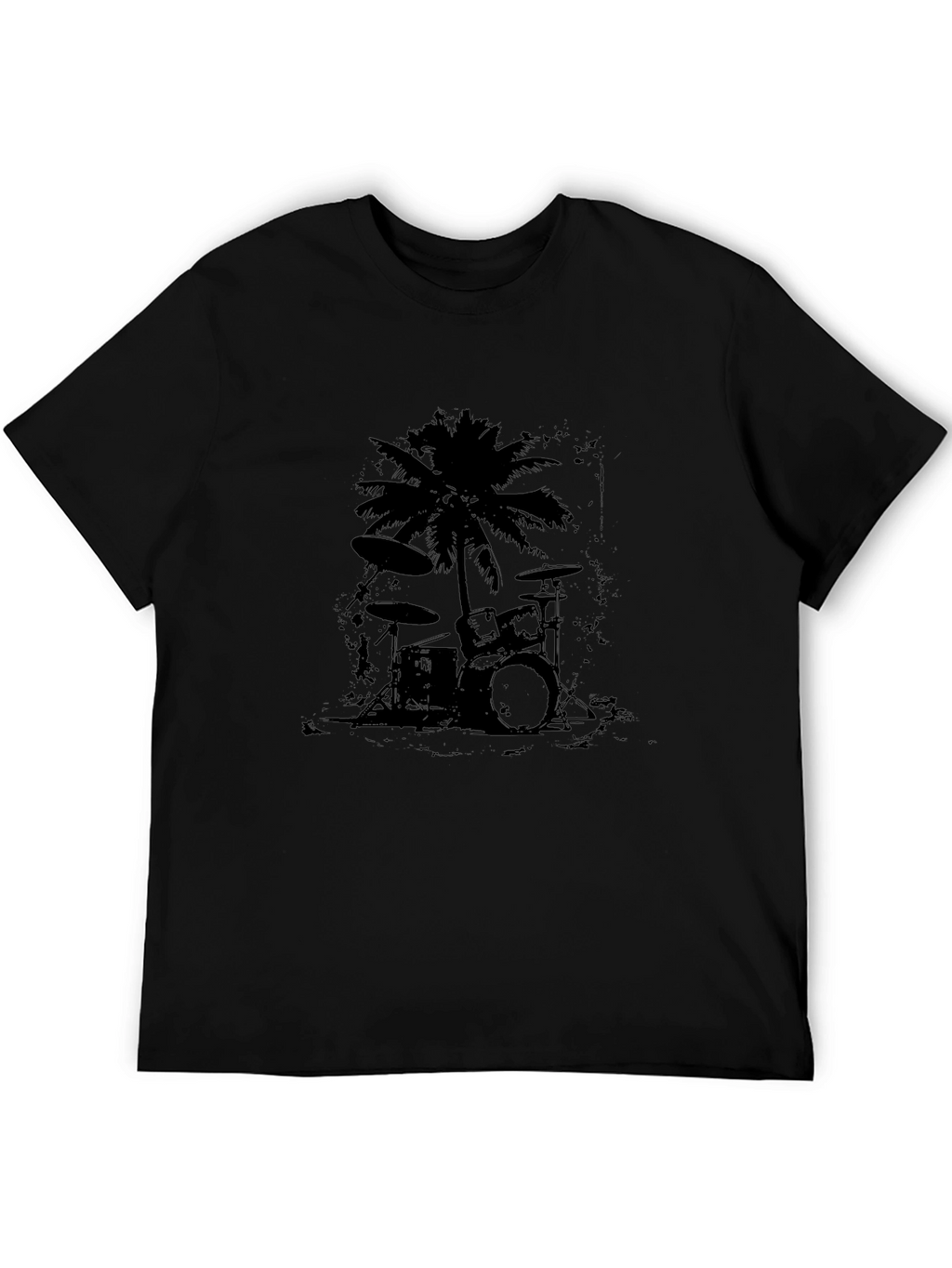 Palm Tree Drum Set T-Shirt
