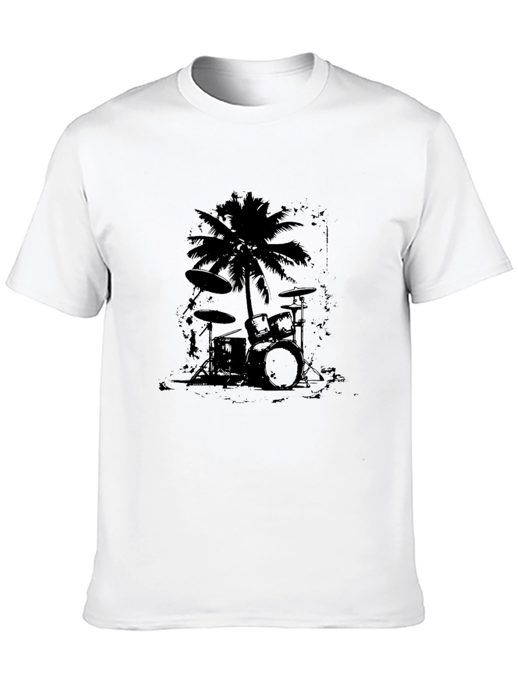 Palm Tree Drum Set T-Shirt