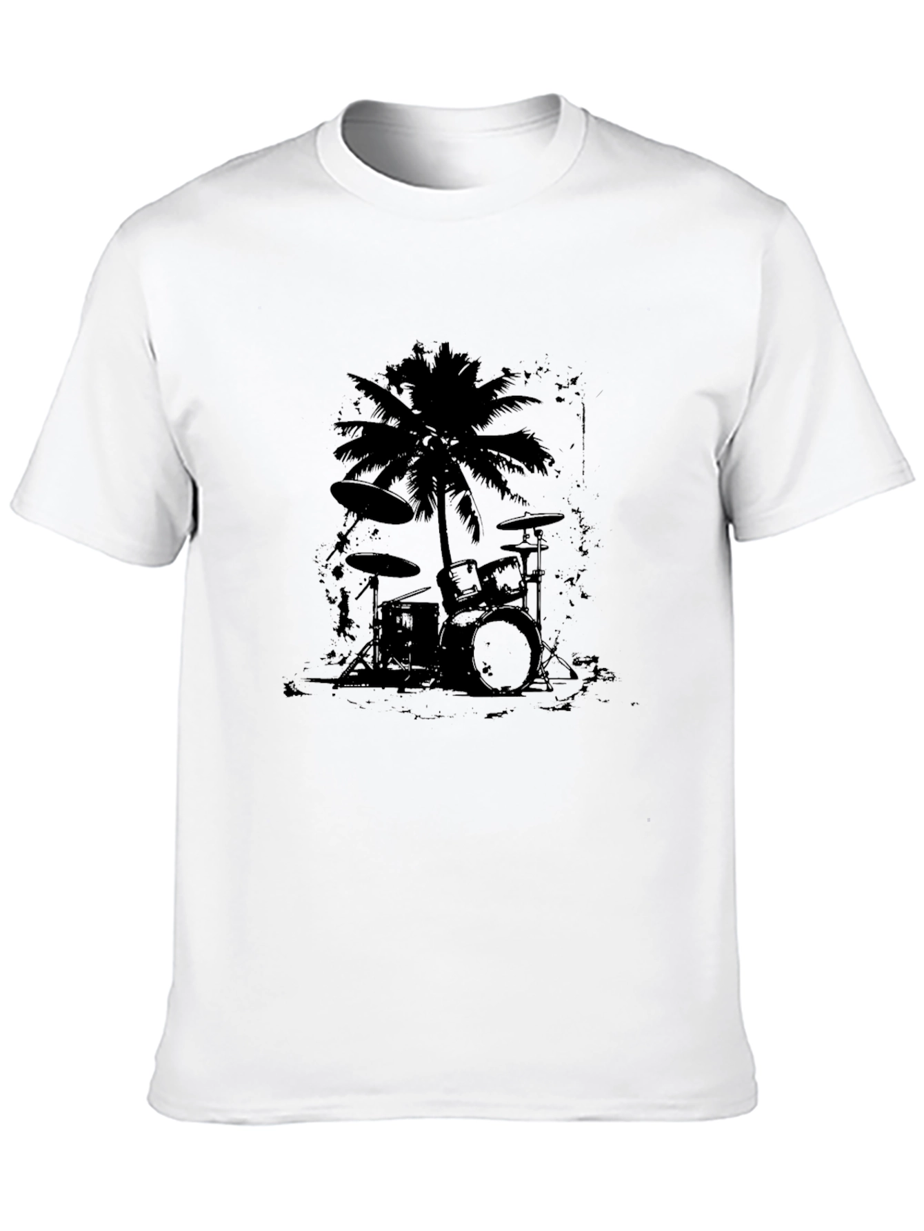 Palm Tree Drum Set T-Shirt