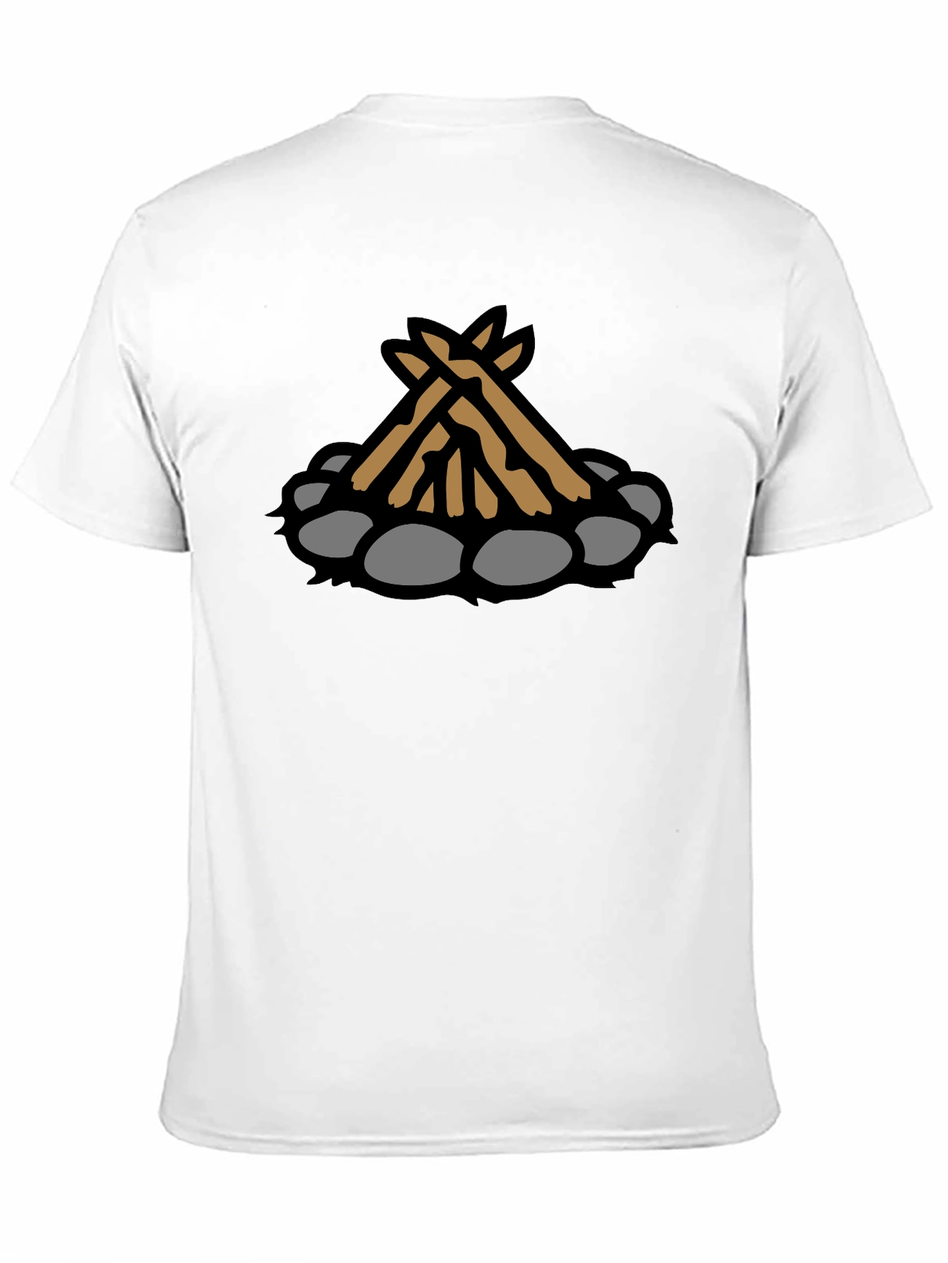 Campfire Graphic Tee - Cozy Outdoor Style