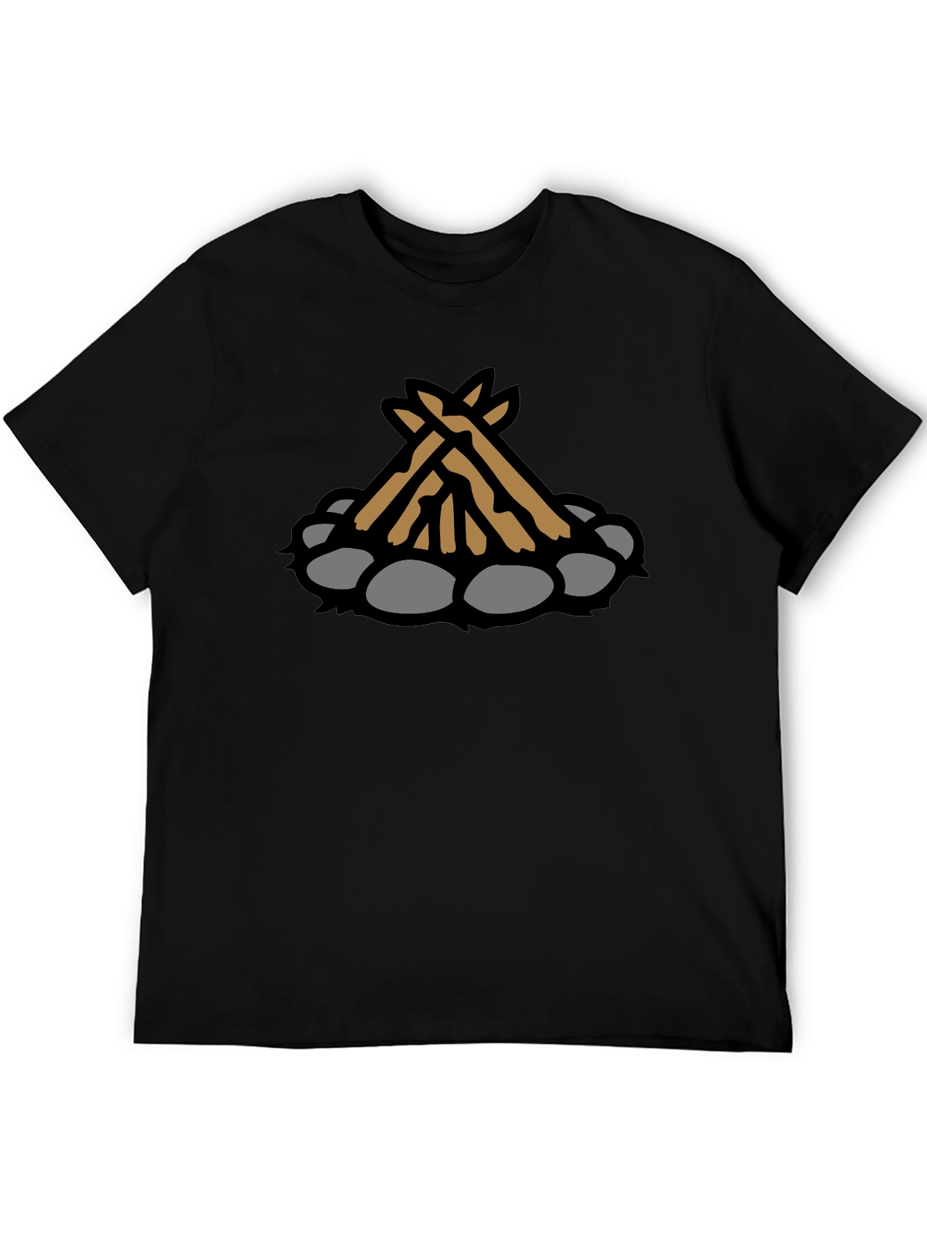 Campfire Graphic Tee - Cozy Outdoor Style