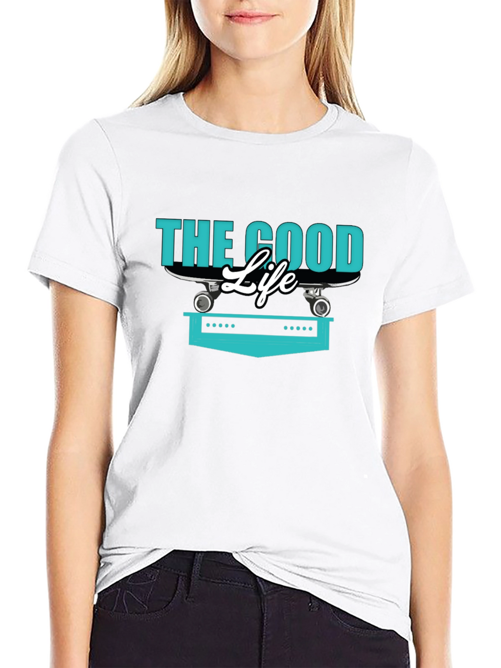 The Good Life Skateboard Graphic Tee