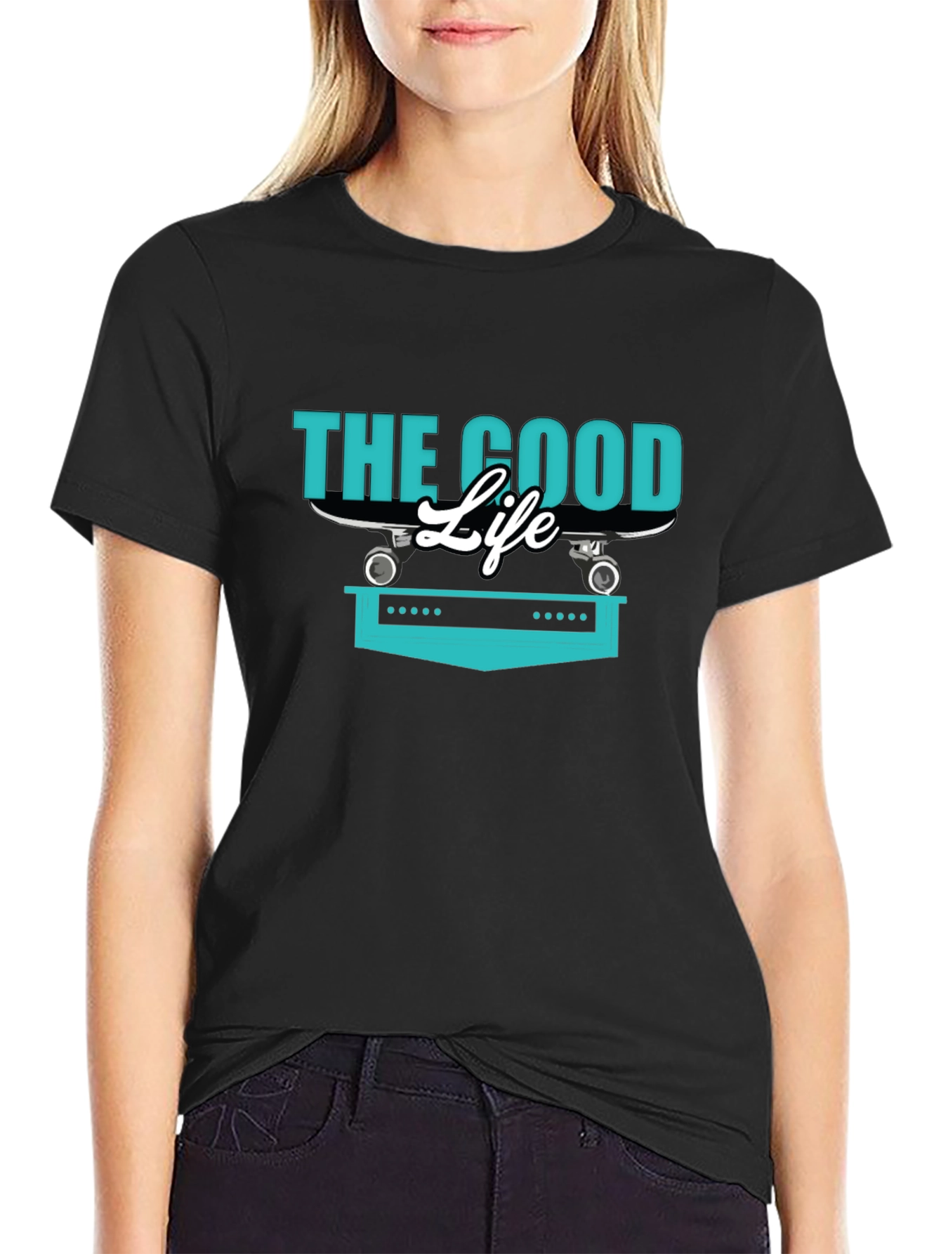 The Good Life Skateboard Graphic Tee