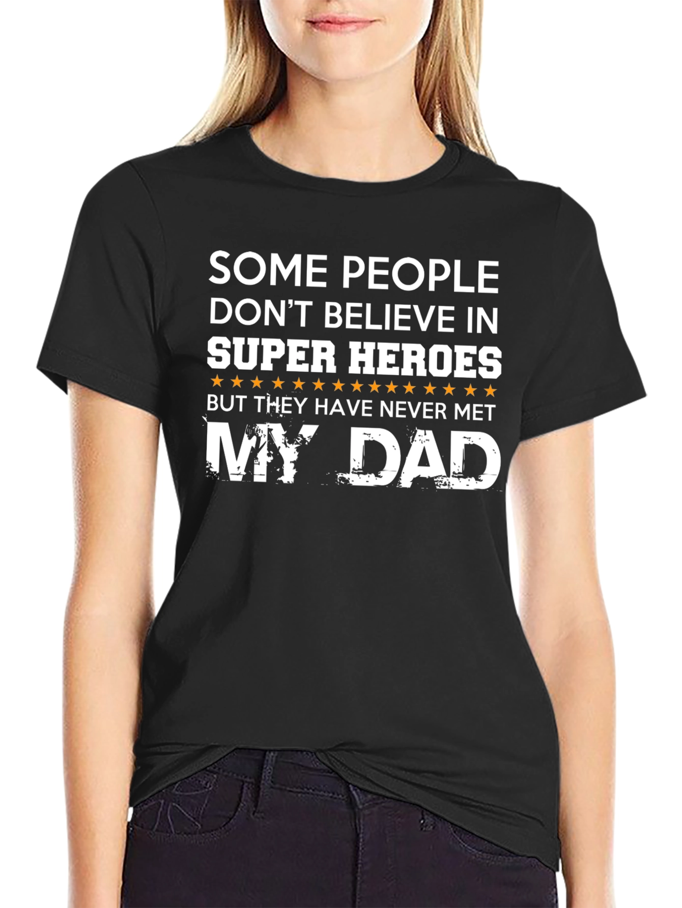 My Dad is a Super Hero - Novelty Mens T-Shirt