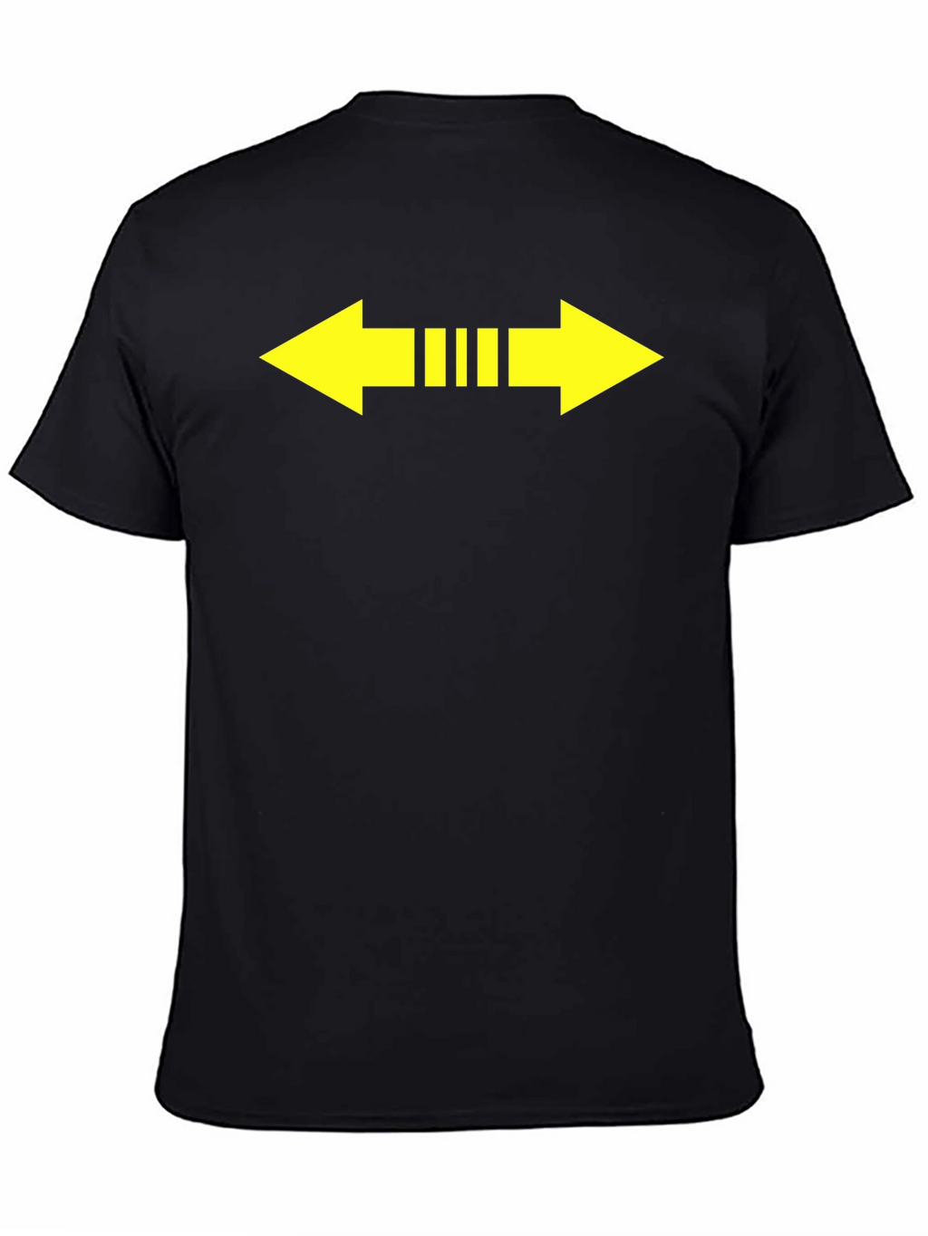 Arrow Direction Black T-Shirt