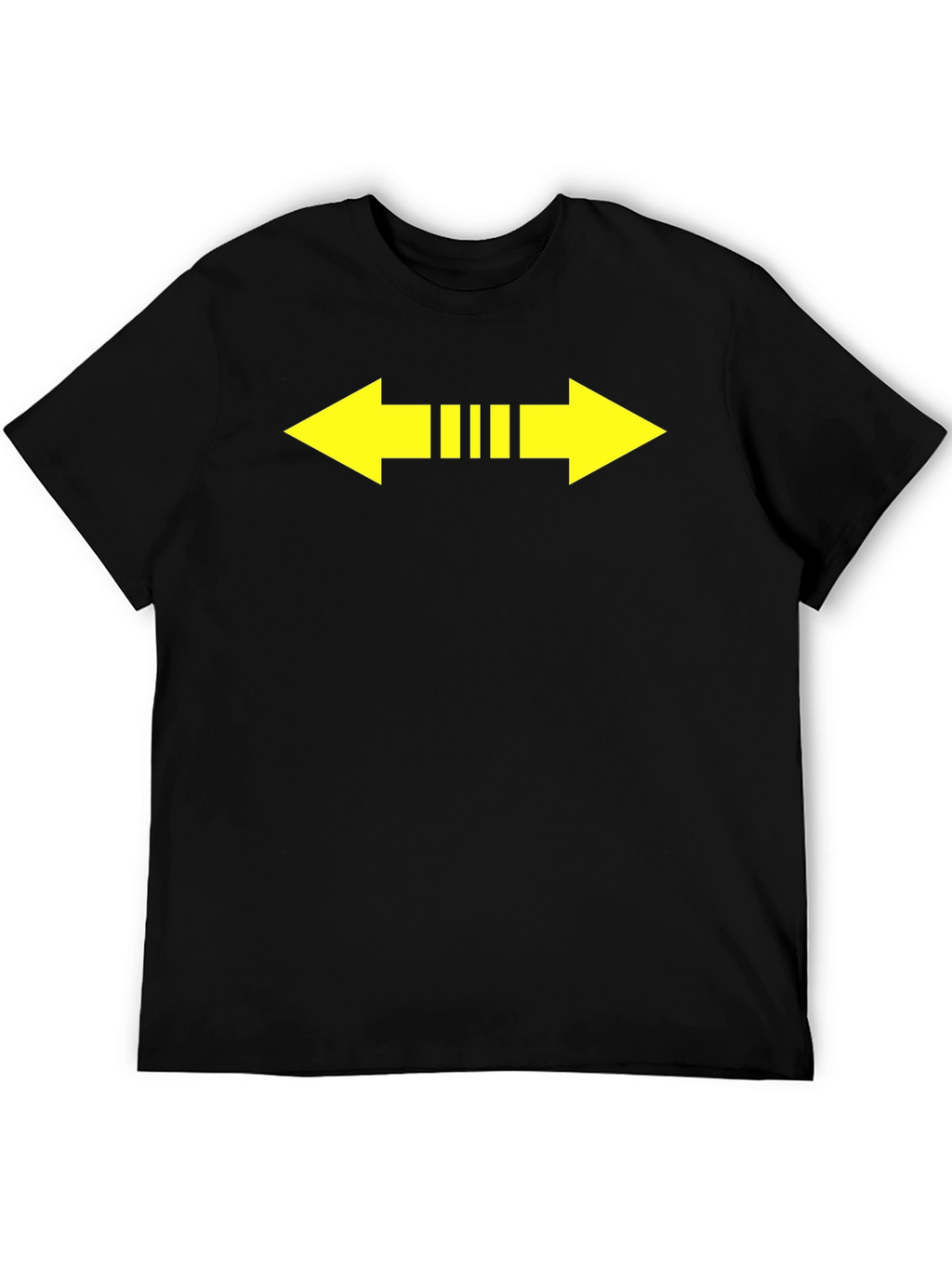Arrow Direction Black T-Shirt