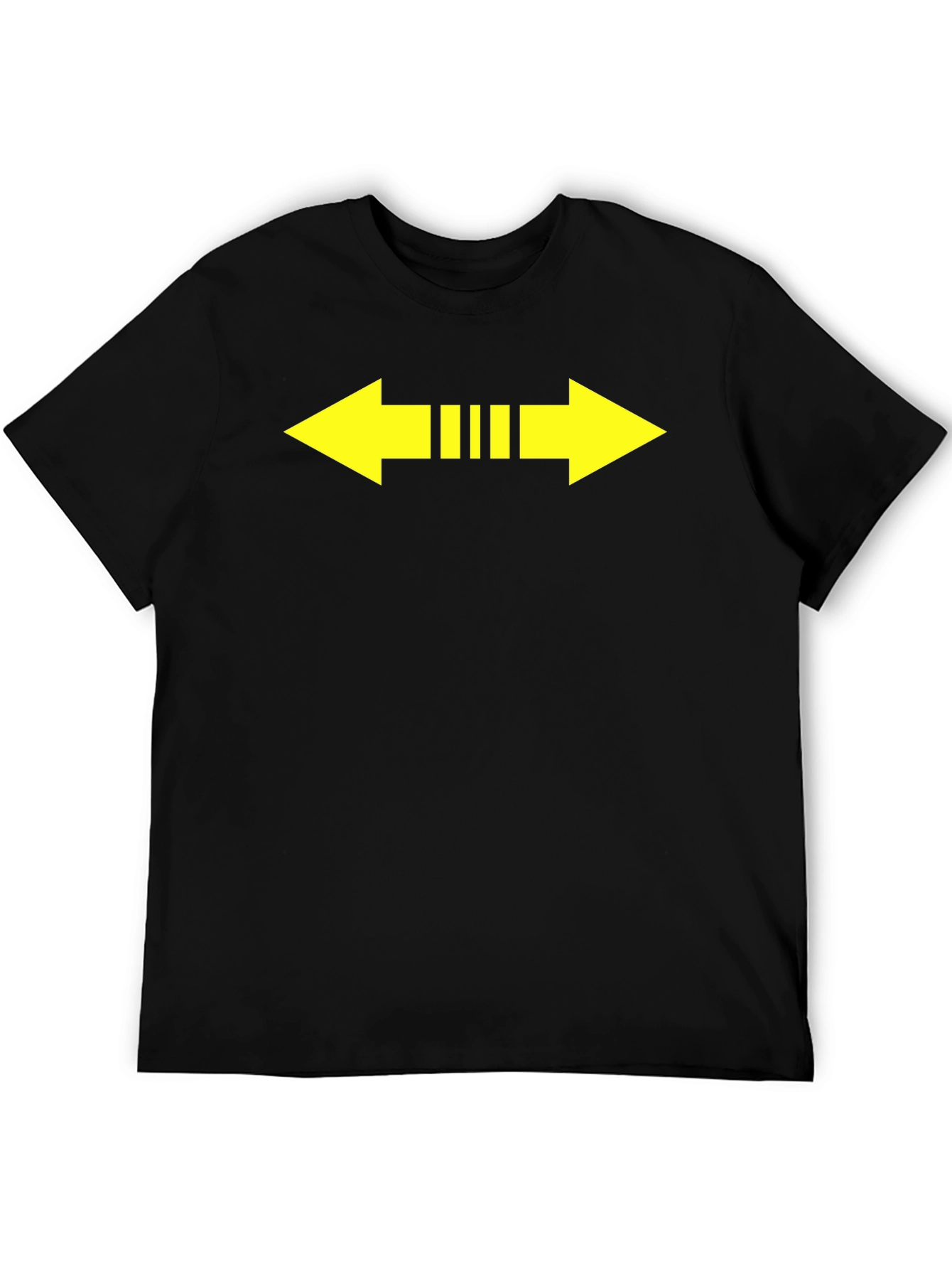 Arrow Direction Black T-Shirt