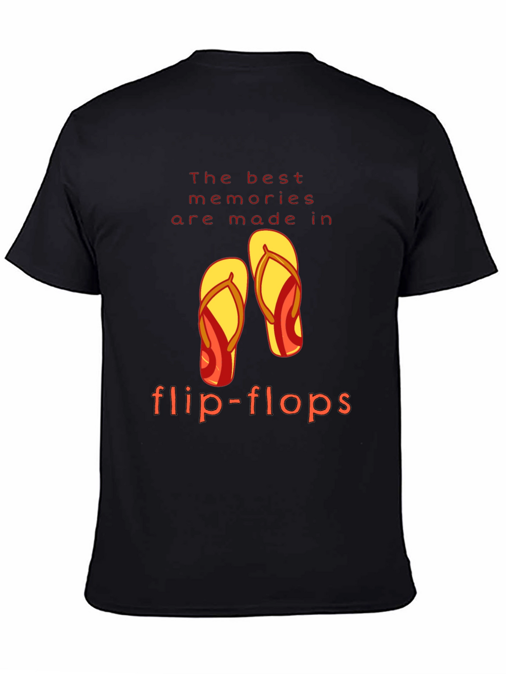 Best Memories in Flip-Flops T-Shirt