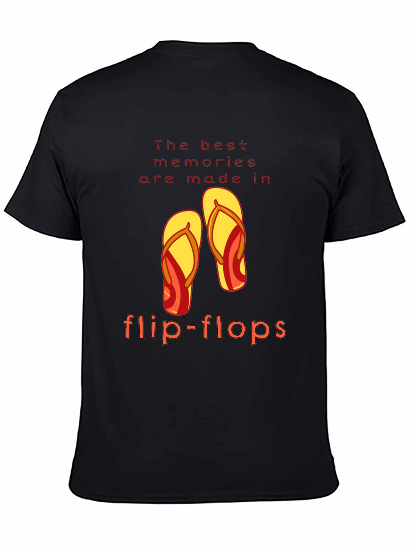 Best Memories in Flip-Flops T-Shirt
