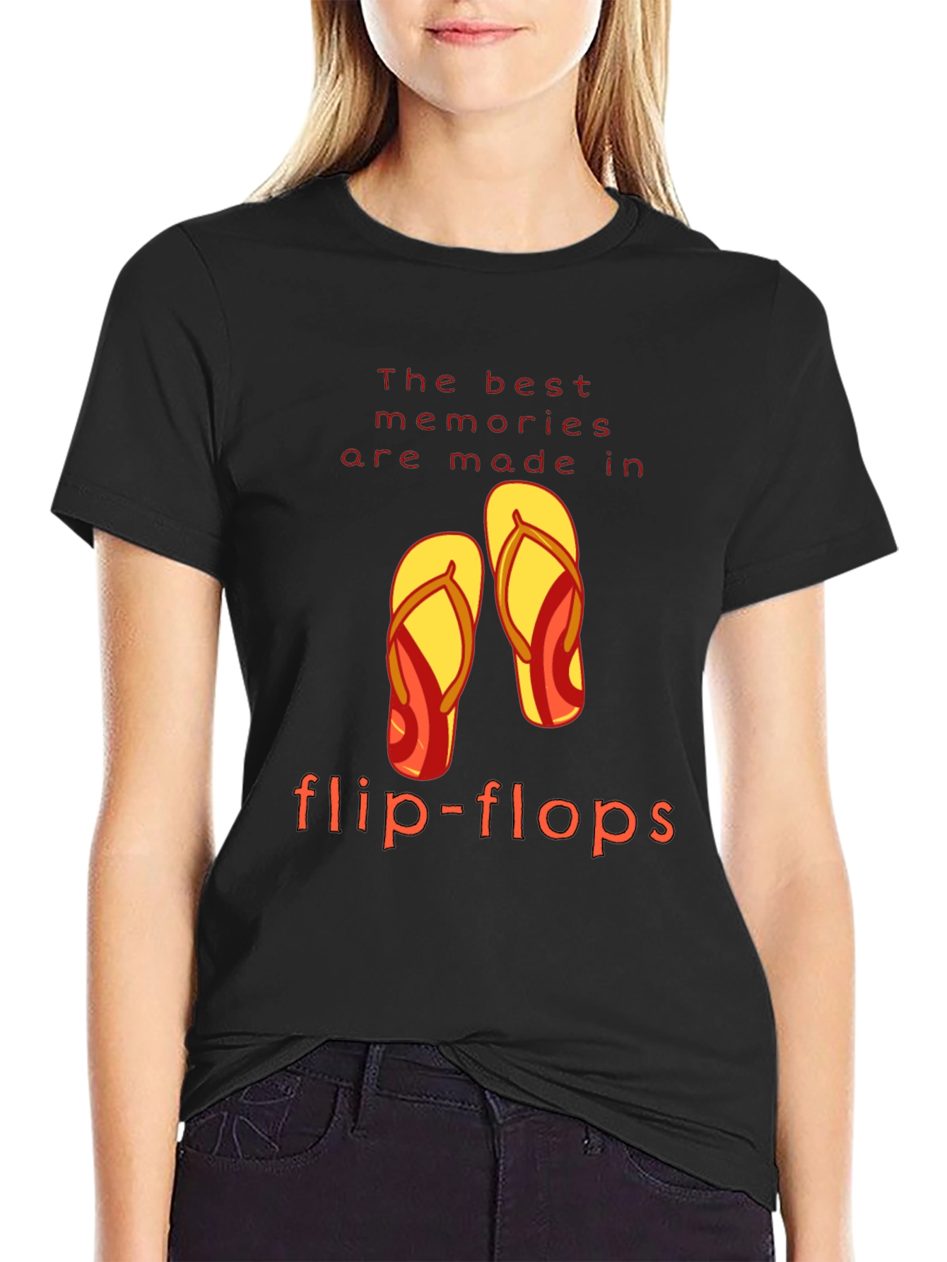 Best Memories in Flip-Flops T-Shirt