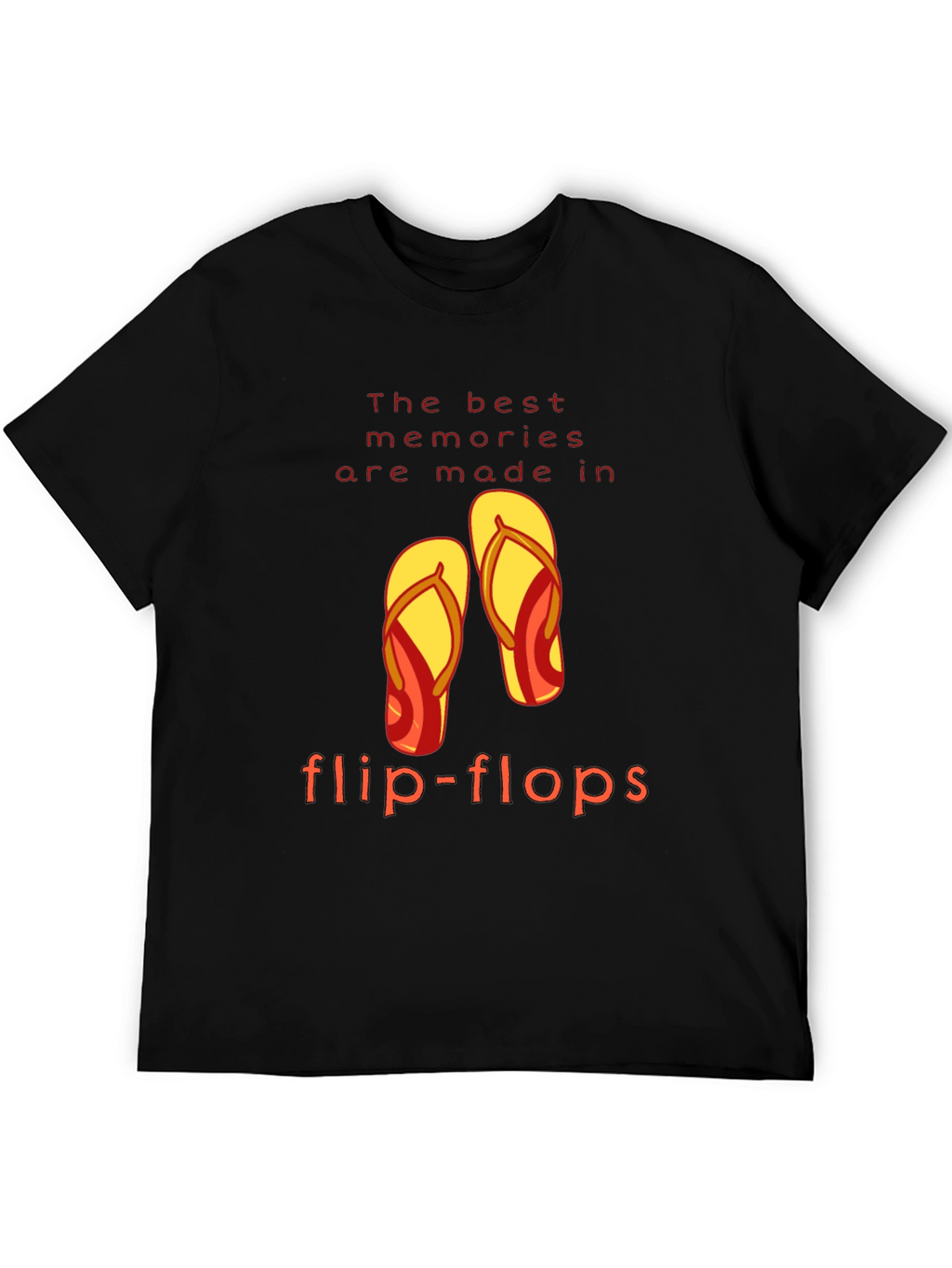 Best Memories in Flip-Flops T-Shirt