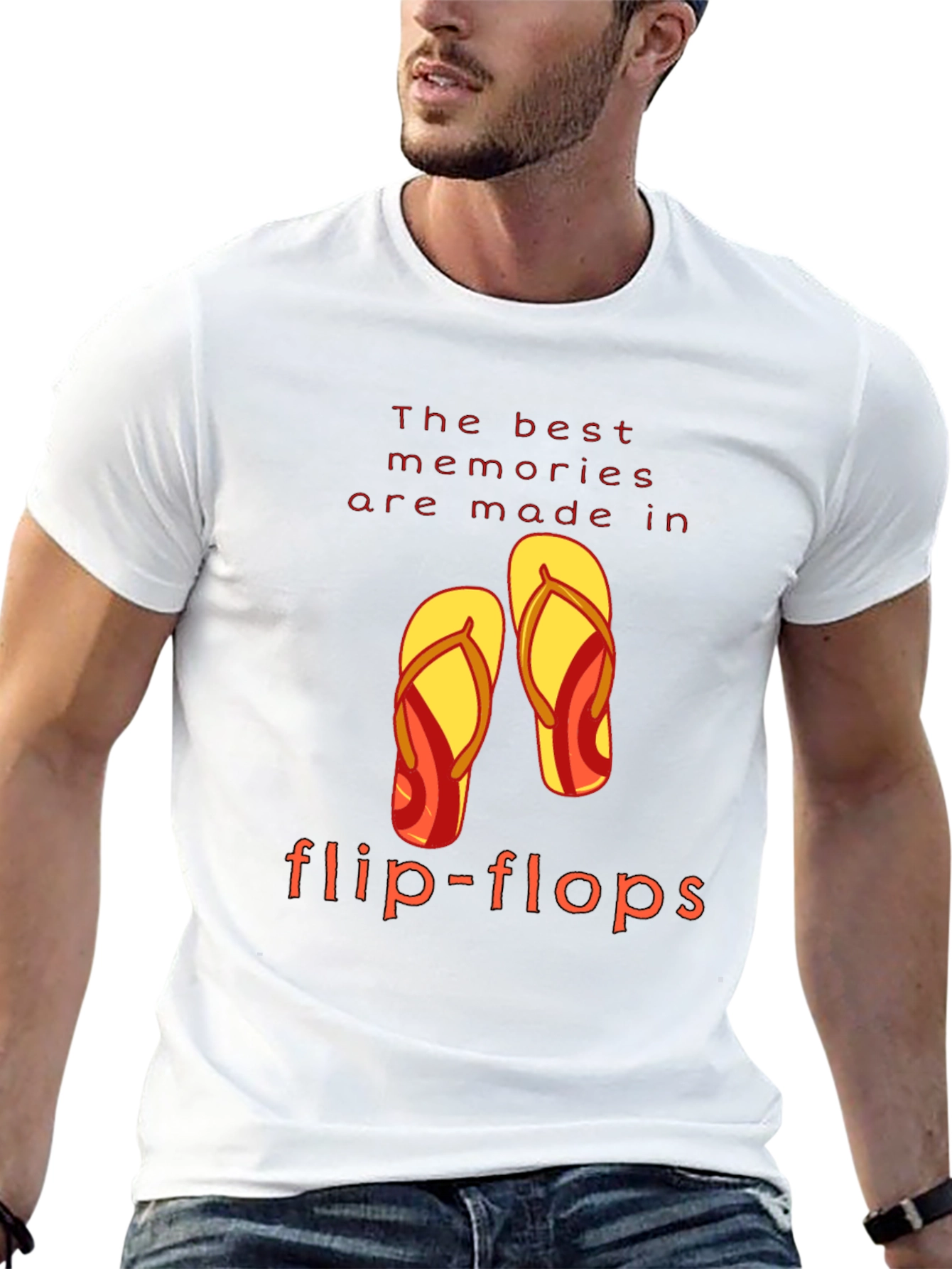 Best Memories in Flip-Flops T-Shirt