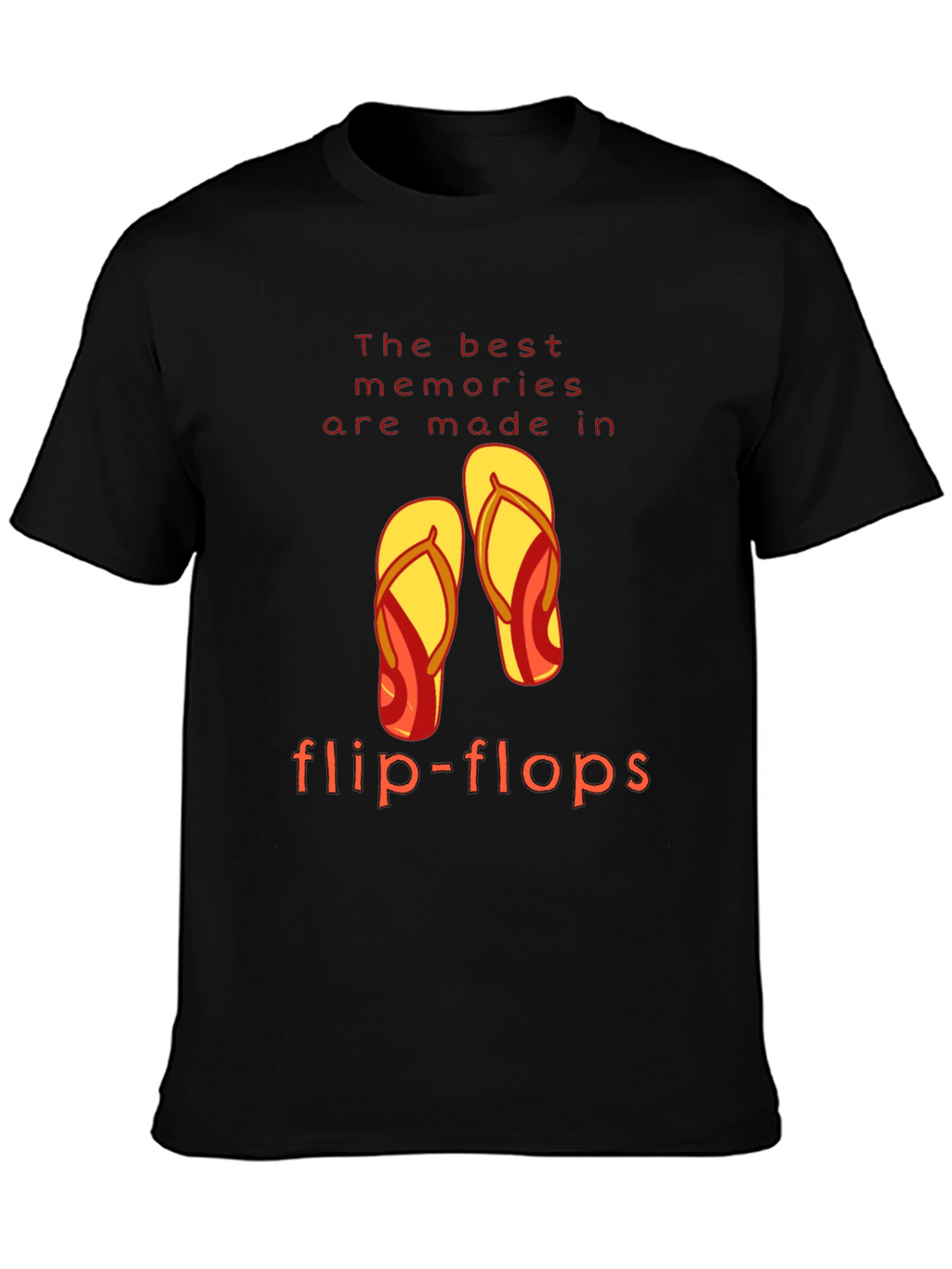 Best Memories in Flip-Flops T-Shirt