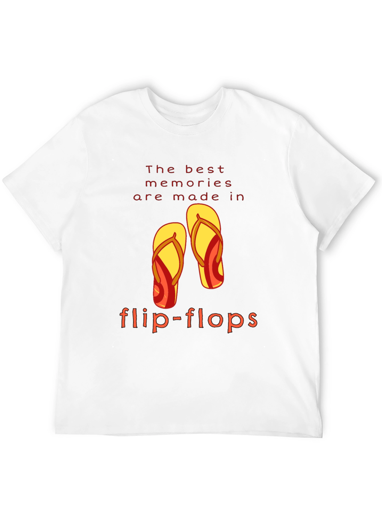 Best Memories in Flip-Flops T-Shirt