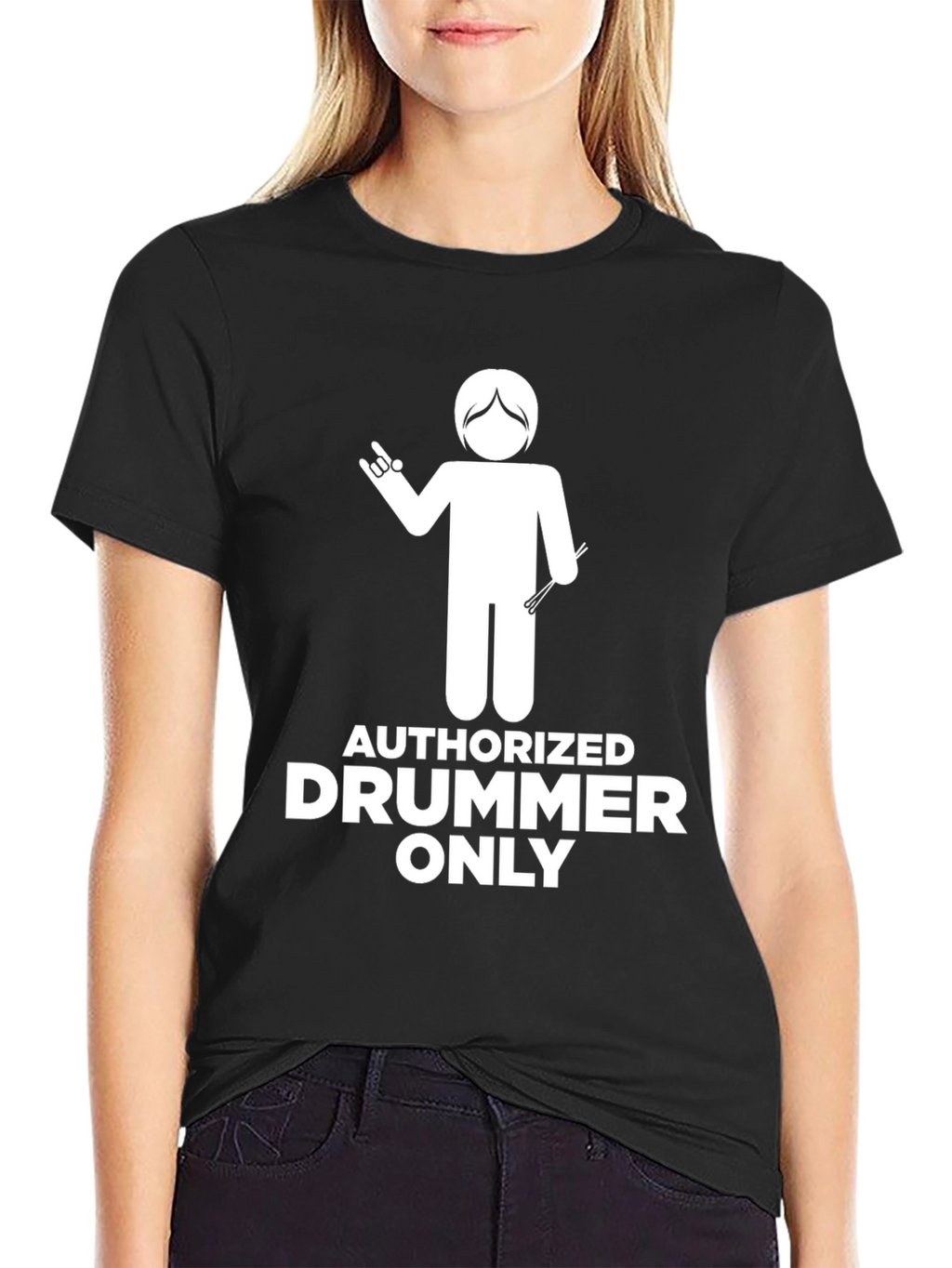 Authorized Drummer Only Graphic Tee