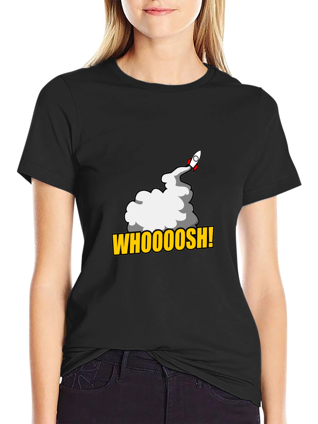 Whoooosh Rocket T-Shirt - Blast Off in Style!