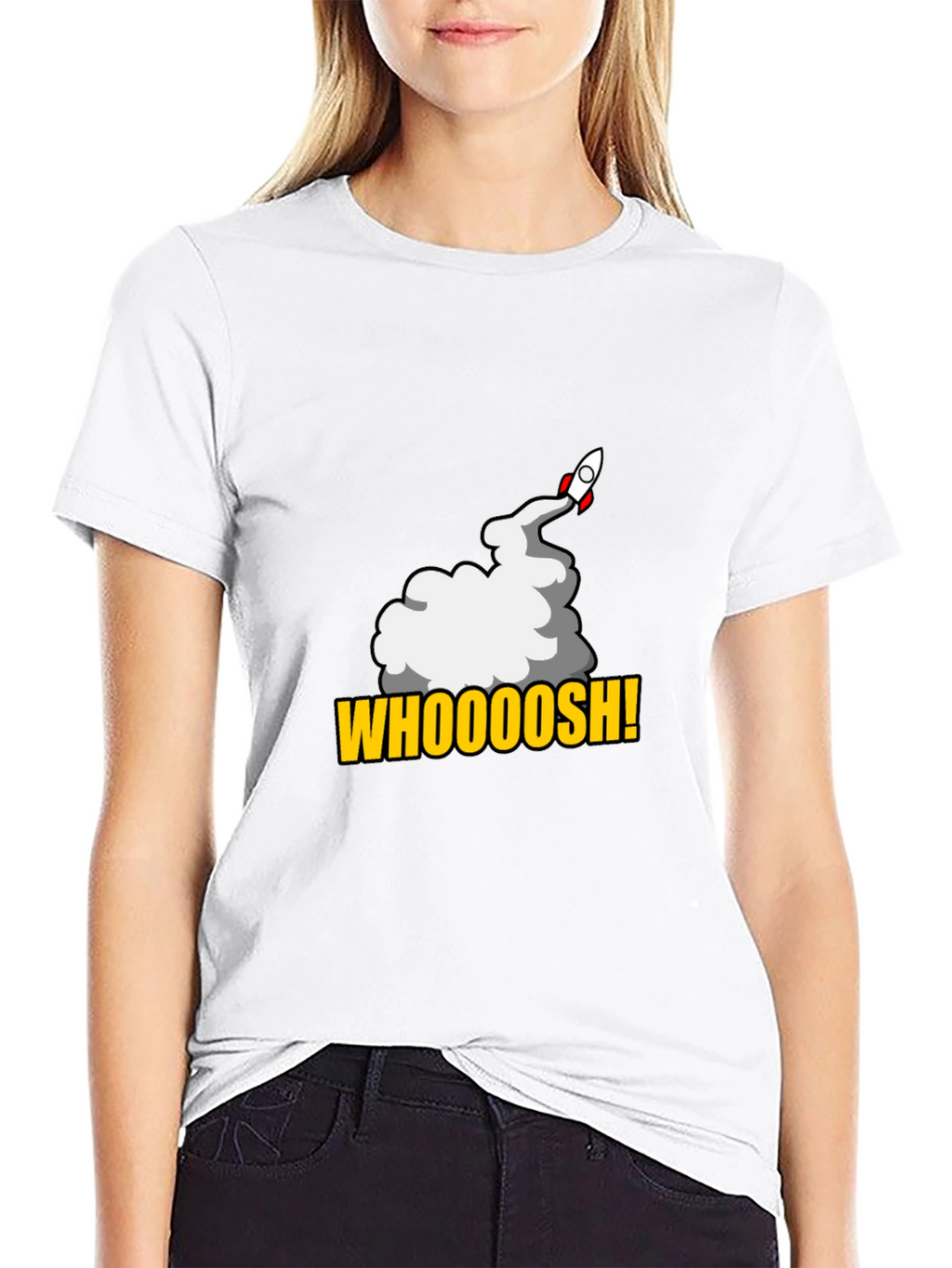Whoooosh Rocket T-Shirt - Blast Off in Style!