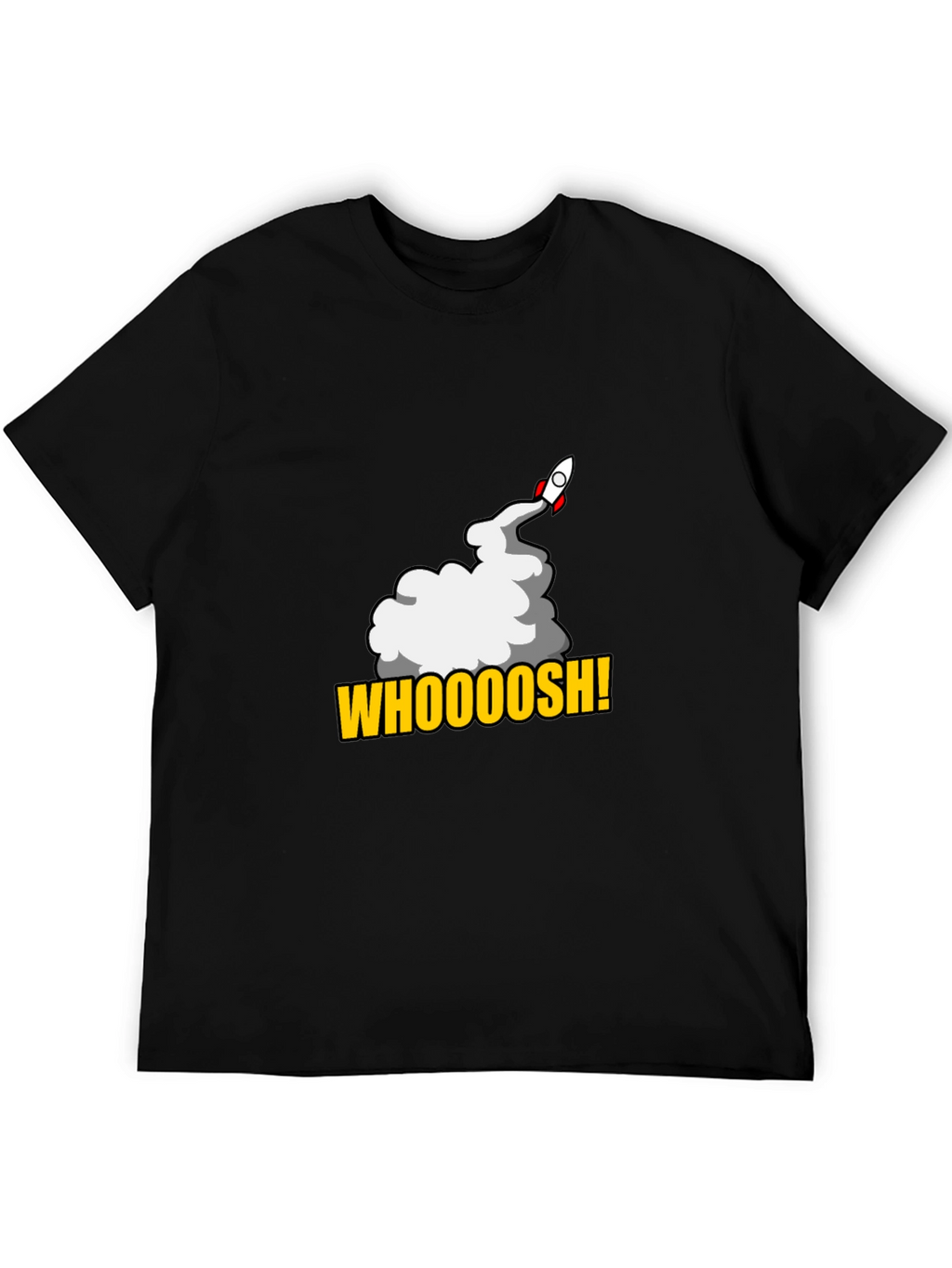 Whoooosh Rocket T-Shirt - Blast Off in Style!