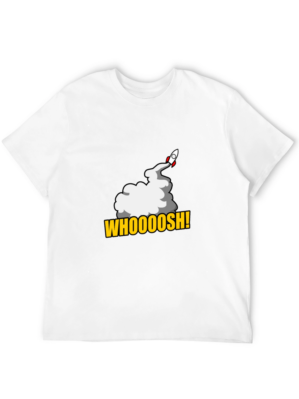 Whoooosh Rocket T-Shirt - Blast Off in Style!