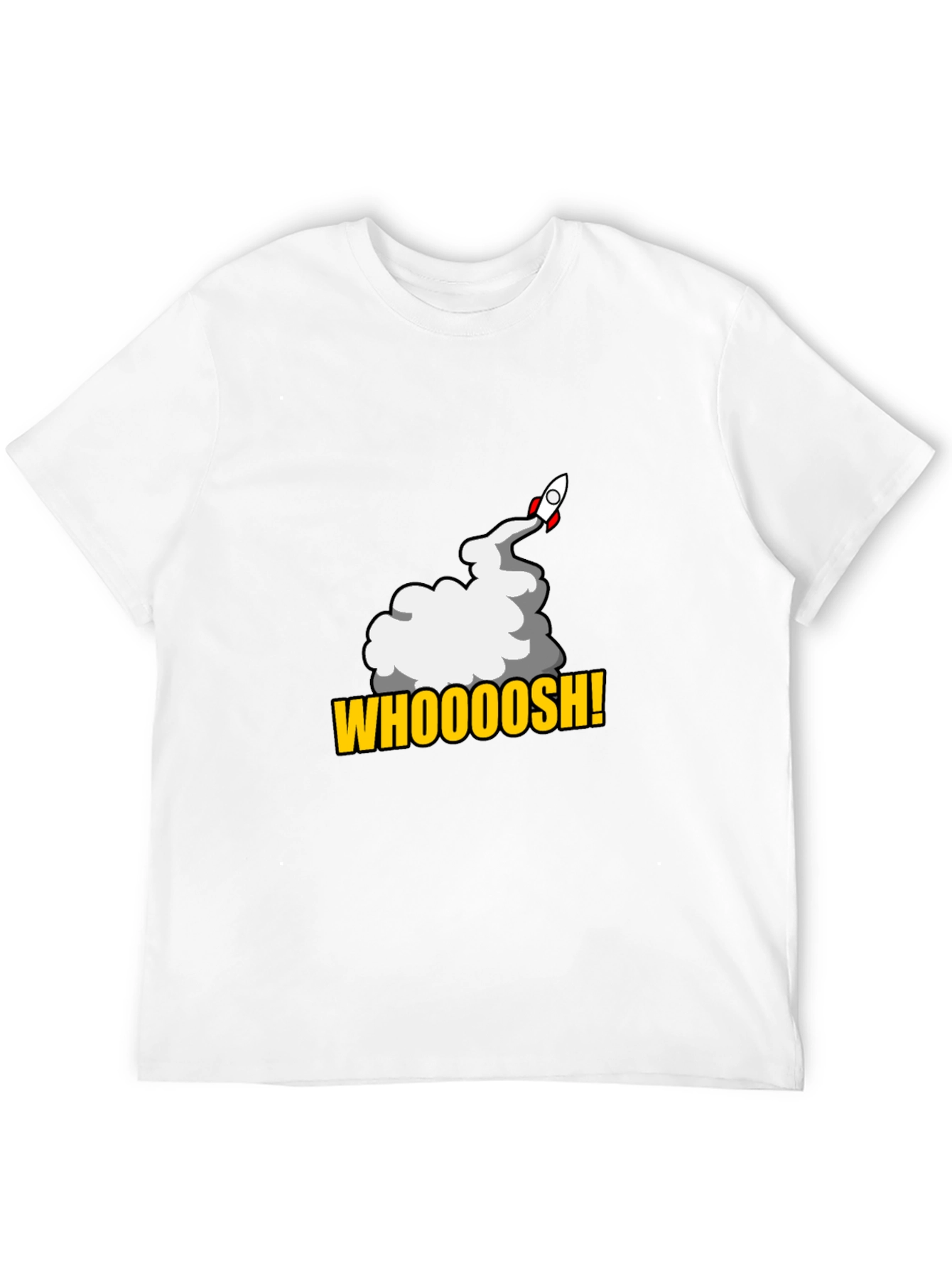 Whoooosh Rocket T-Shirt - Blast Off in Style!