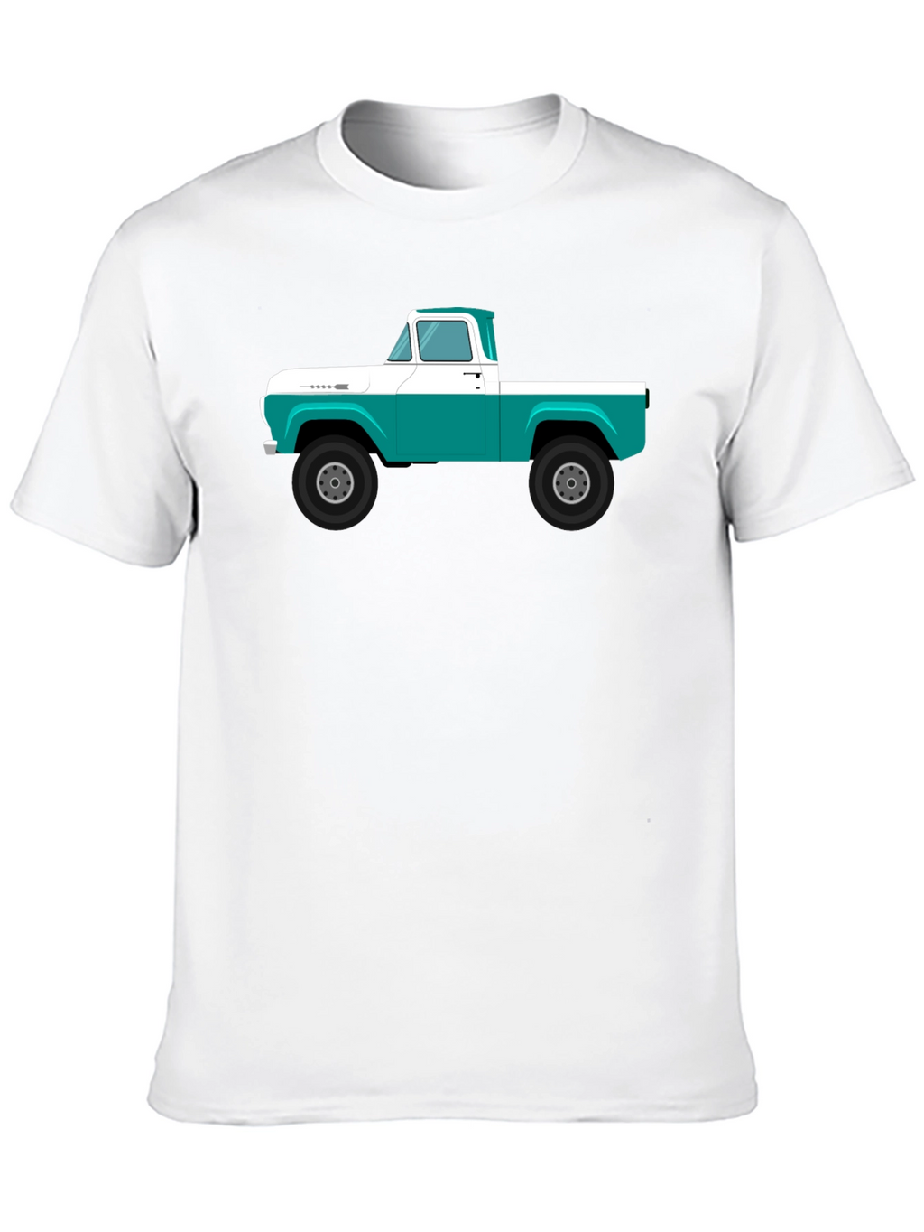Classic Truck Graphic Tee - Retro Automotive Style