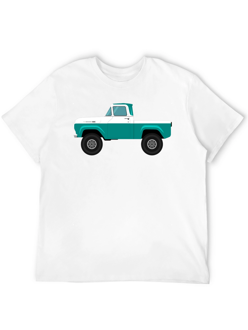 Classic Truck Graphic Tee - Retro Automotive Style