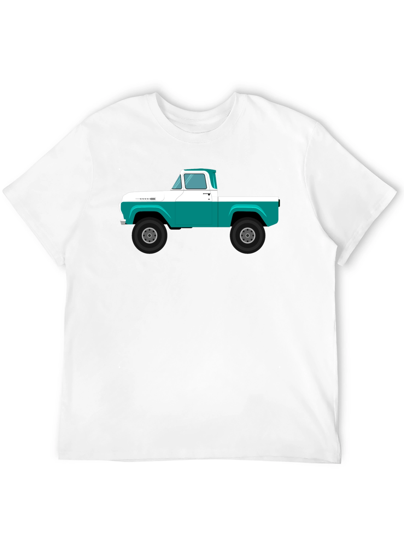 Classic Truck Graphic Tee - Retro Automotive Style