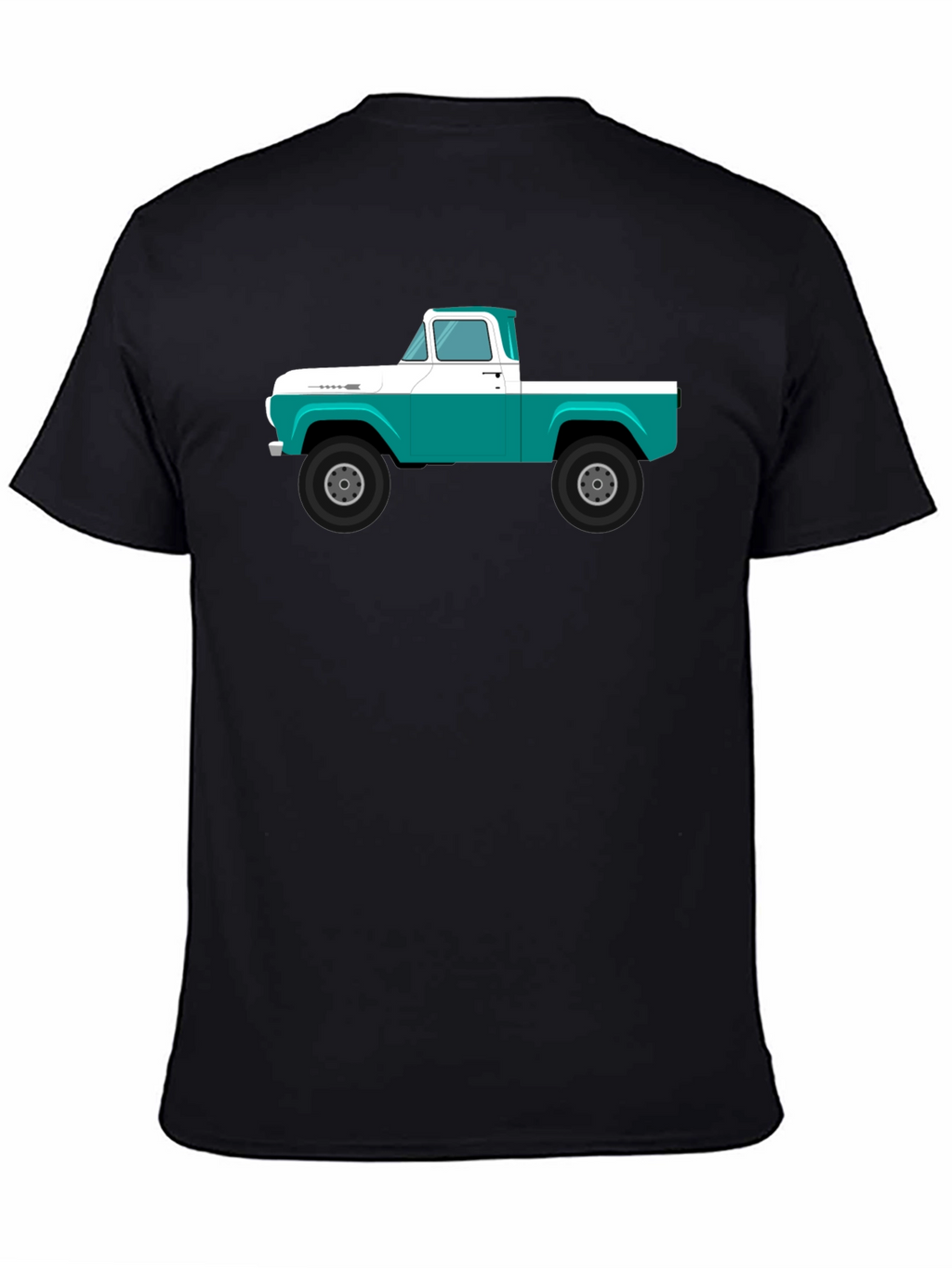 Classic Truck Graphic Tee - Retro Automotive Style