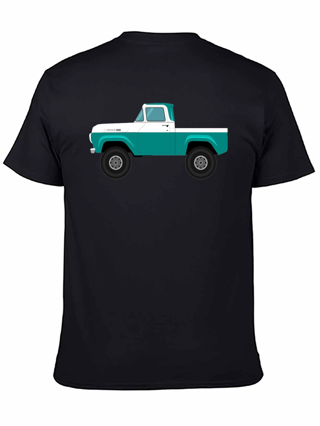 Classic Truck Graphic Tee - Retro Automotive Style