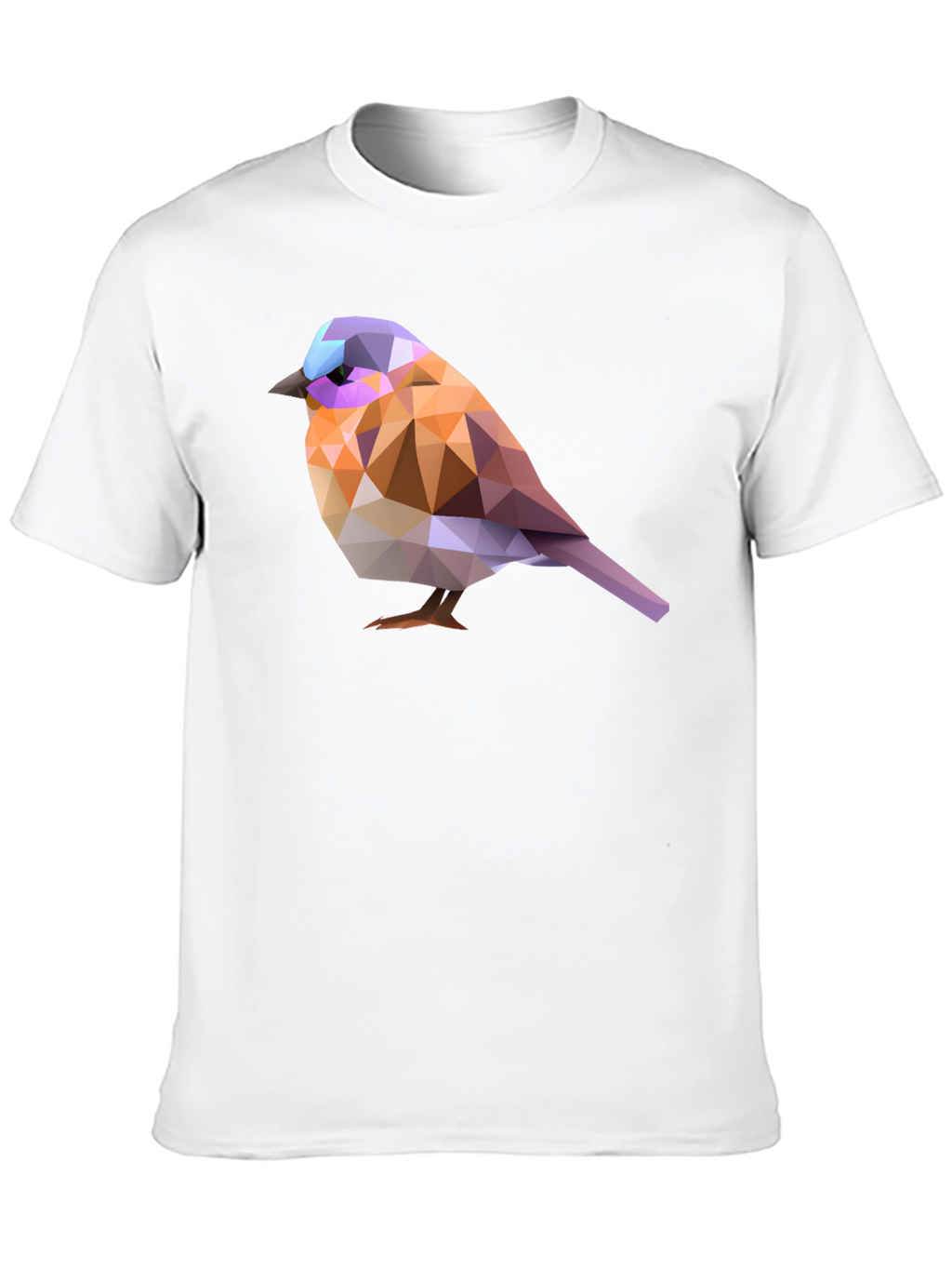 Geometric Bird T-Shirt - Abstract Art Tee