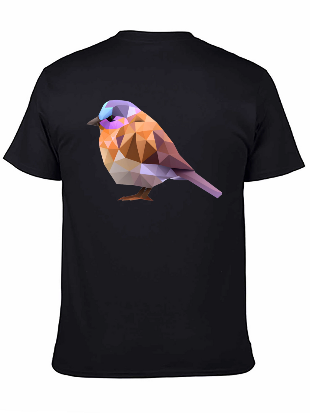 Geometric Bird T-Shirt - Abstract Art Tee